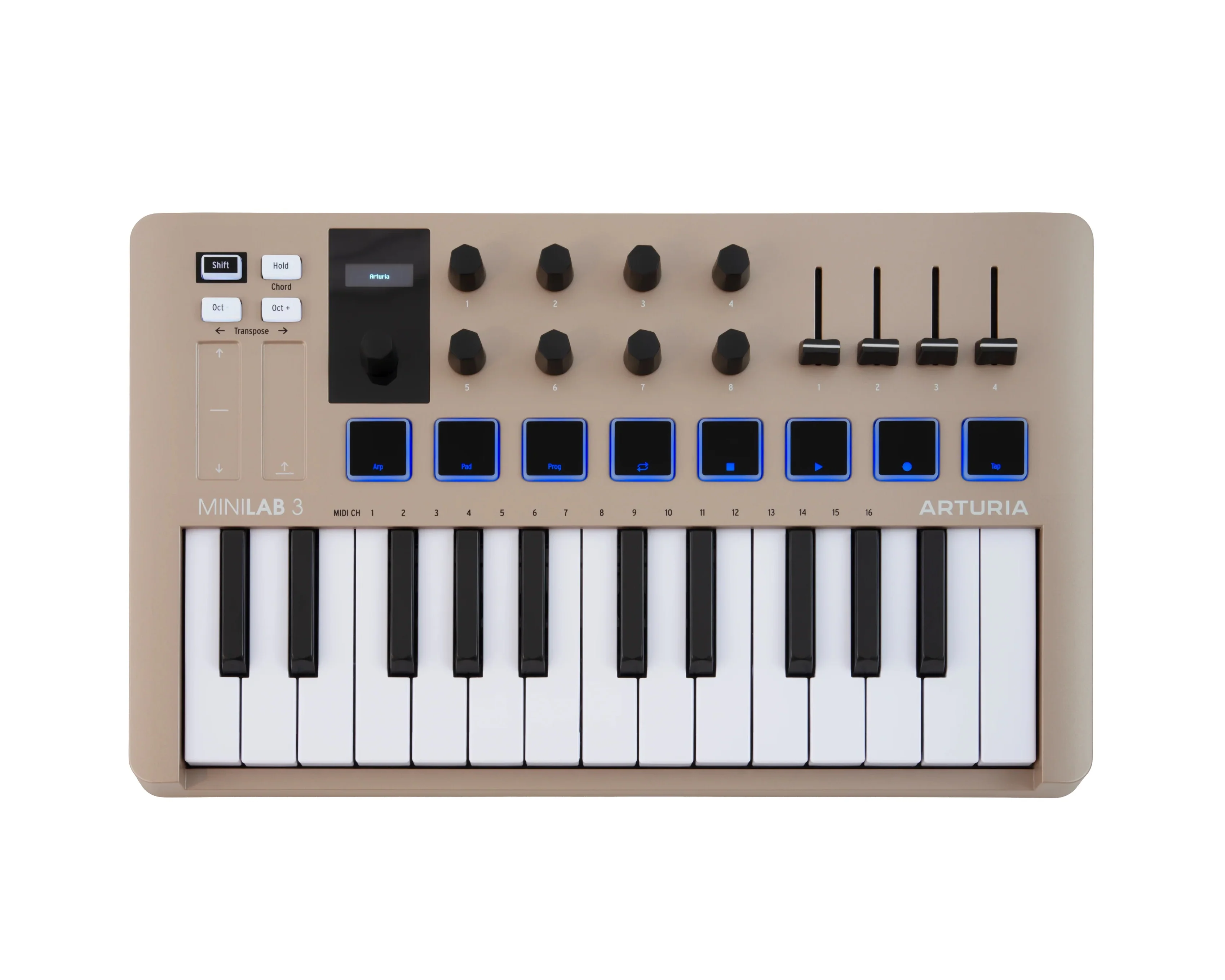 Arturia MiniLab 3 - Champagne Edition