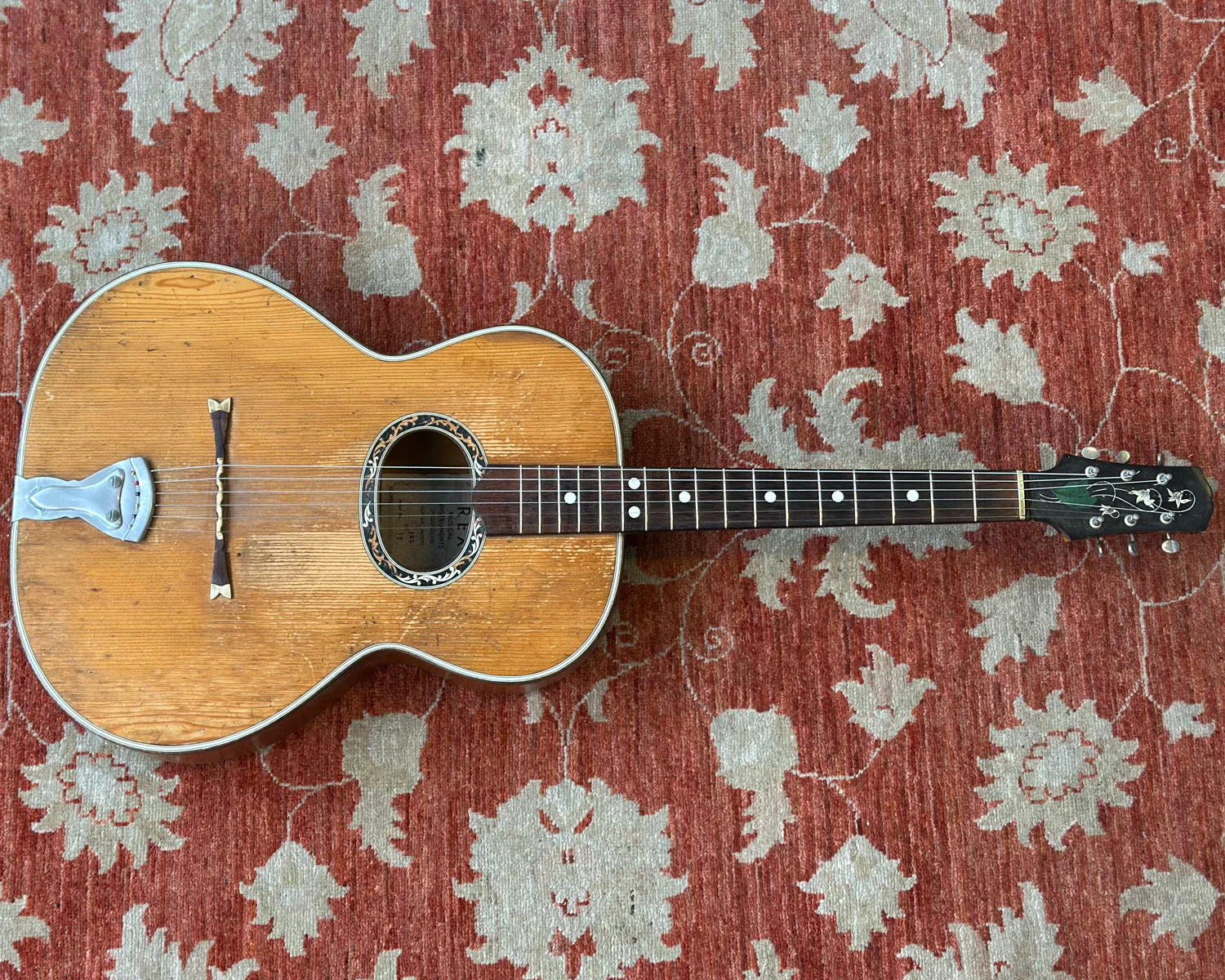Rex 'Model 165' Jumbo Flat Top - Made in Italy - Image 3