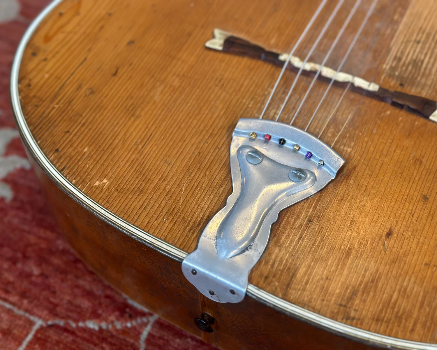Rex 'Model 165' Jumbo Flat Top - Made in Italy - Image 7