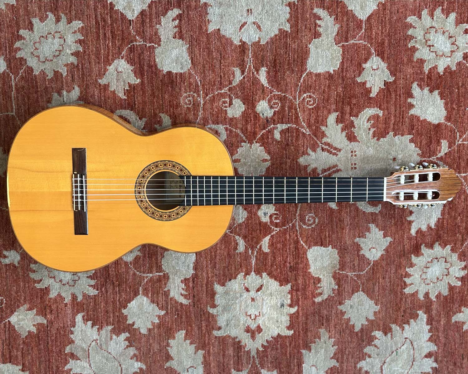 2002 Vicente Sanchis Model 32FL w/ Spanish Cypress Back & Sides - Image 3