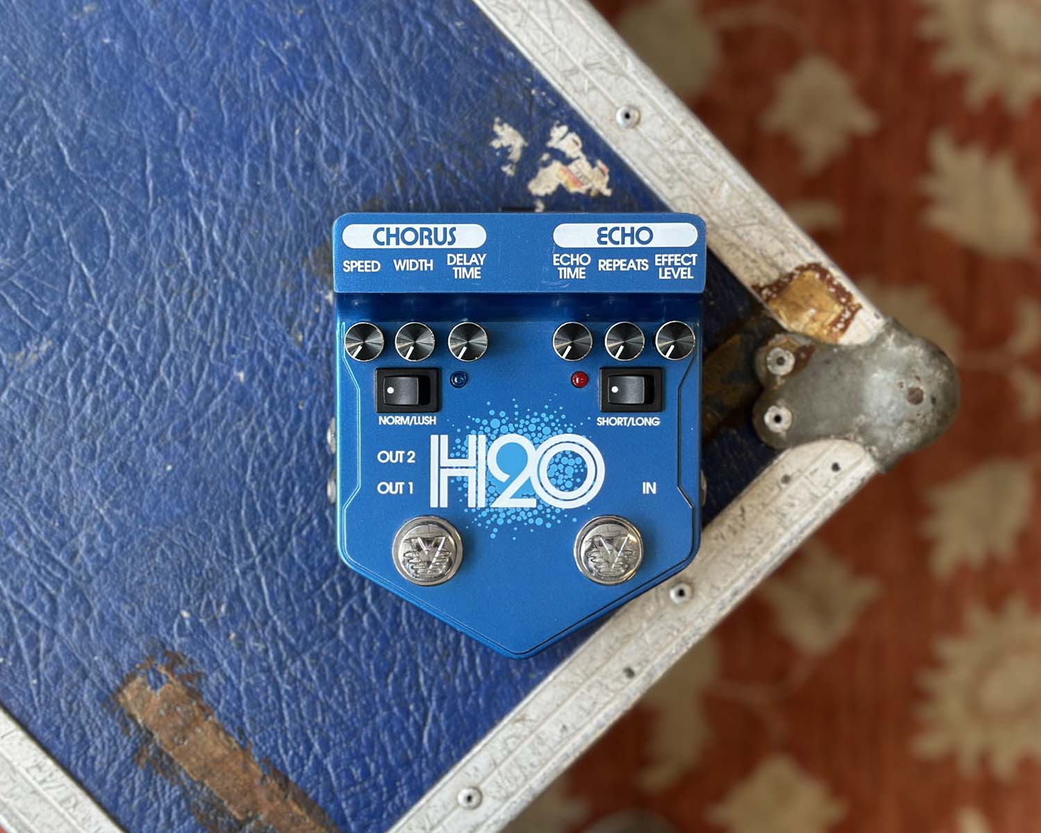 Visual Sound H2O V2 Analogue-Voiced Chorus/Echo Pedal