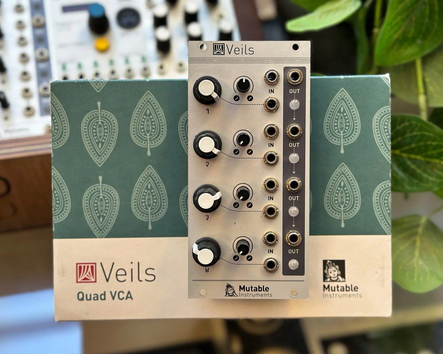 Mutable Instruments Veils V1 Quad VCA Eurorack Module