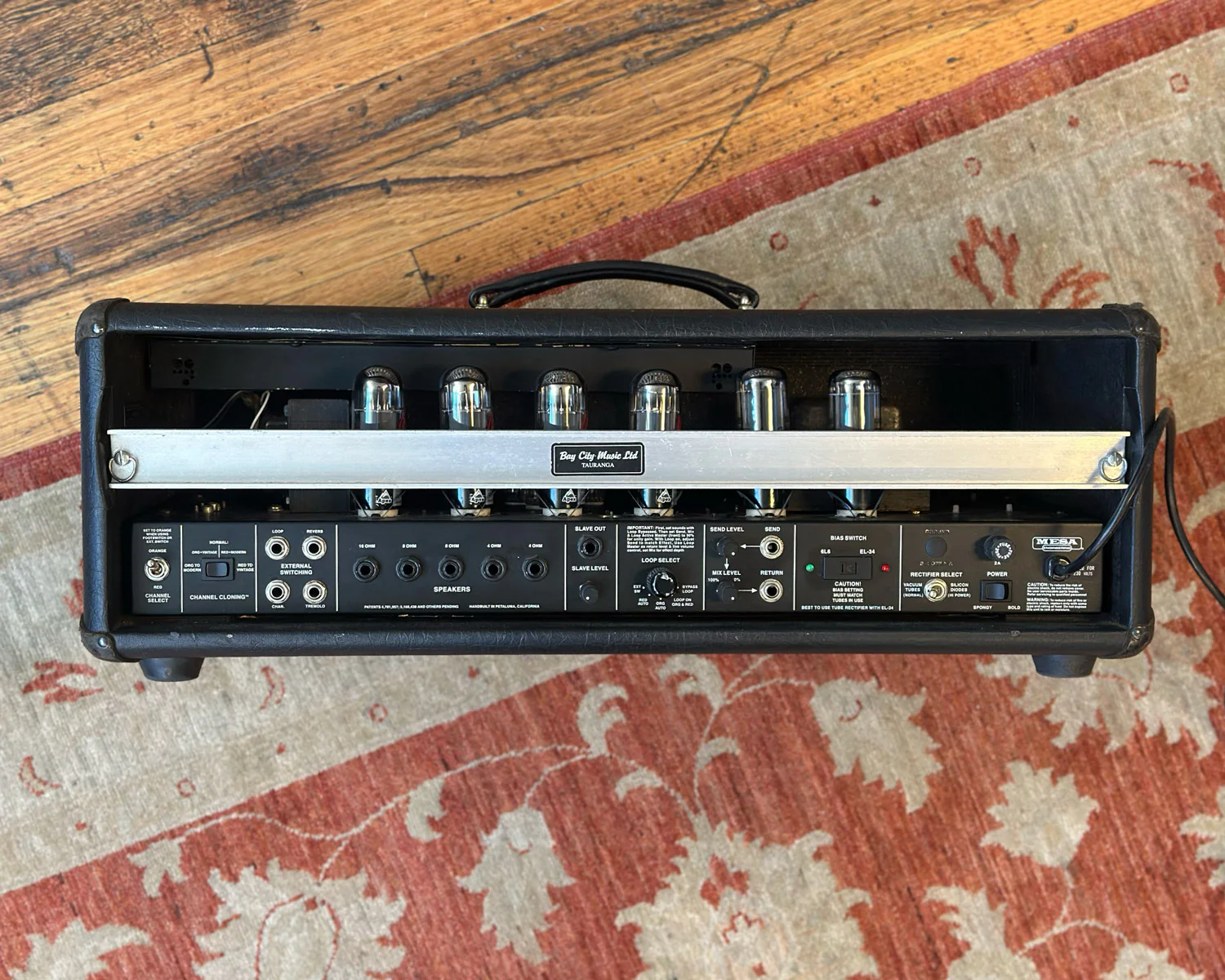 1990s Mesa Boogie Dual Rectifier Trem-O-Verb Tube Head - Image 4