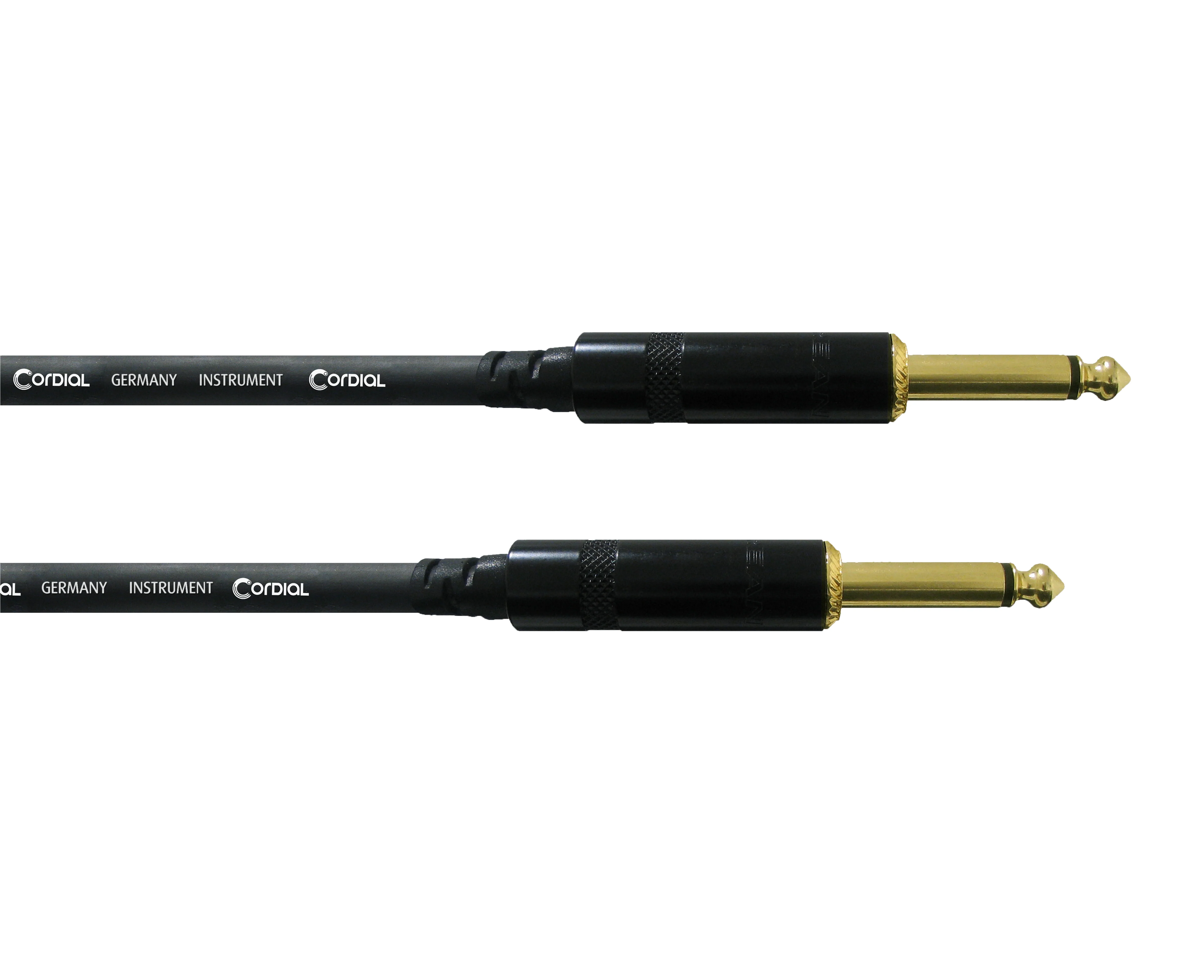 Cordial Essentials REAN 2 x plug 6.3 mm mono gold 6.0m