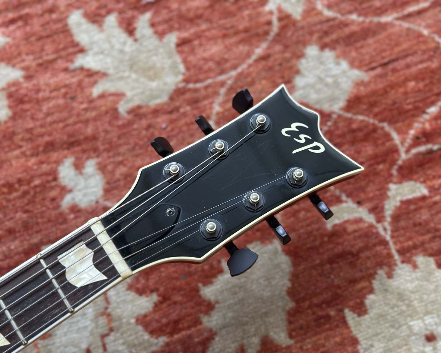 2003 ESP Eclipse II Standard Series QM (4-Knob) w/ OHSC - See-Thru Black Cherry - Image 2