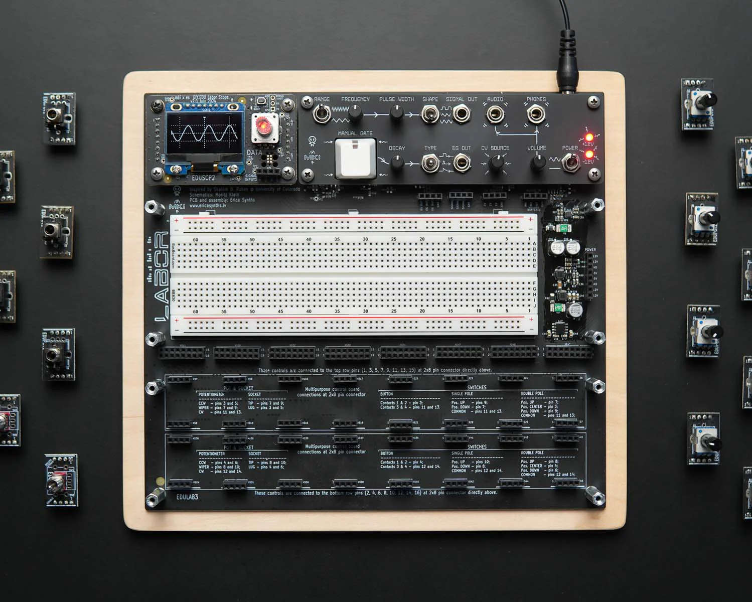 Erica Synths mki x es.edu LABOR Assembled