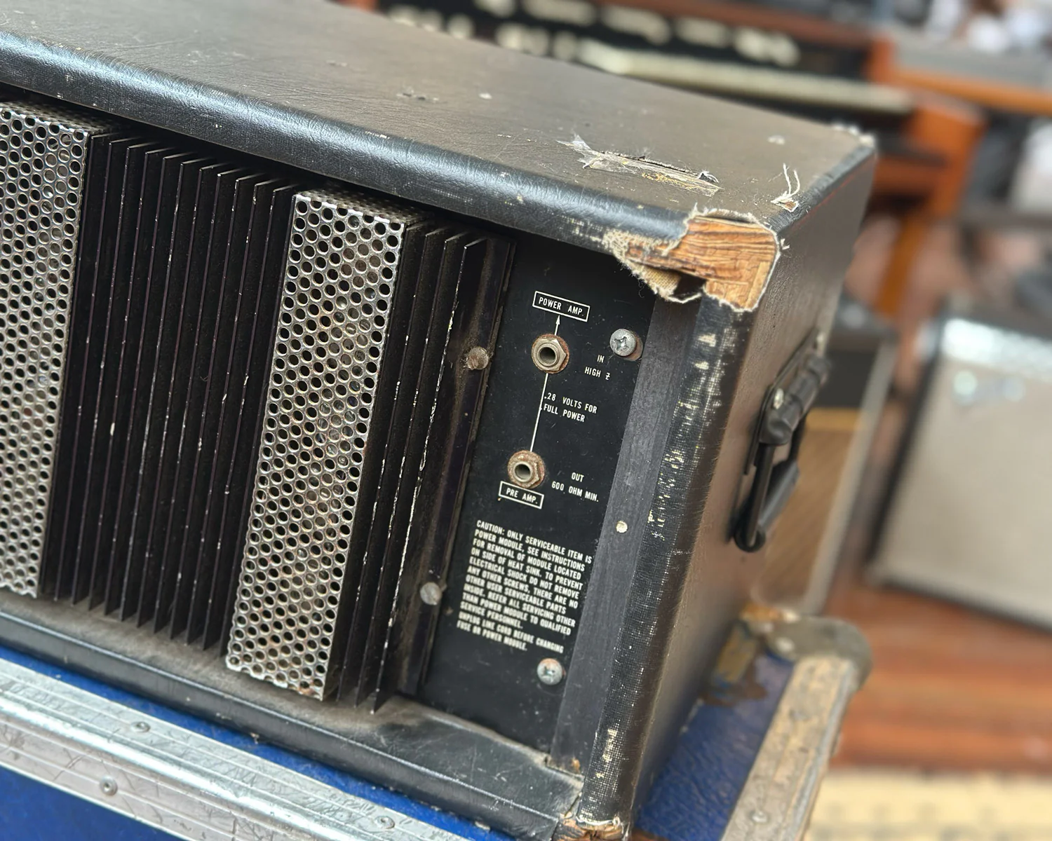 1970s Ampeg V-6B 120 Watt Solid-State Bass Head - Image 6