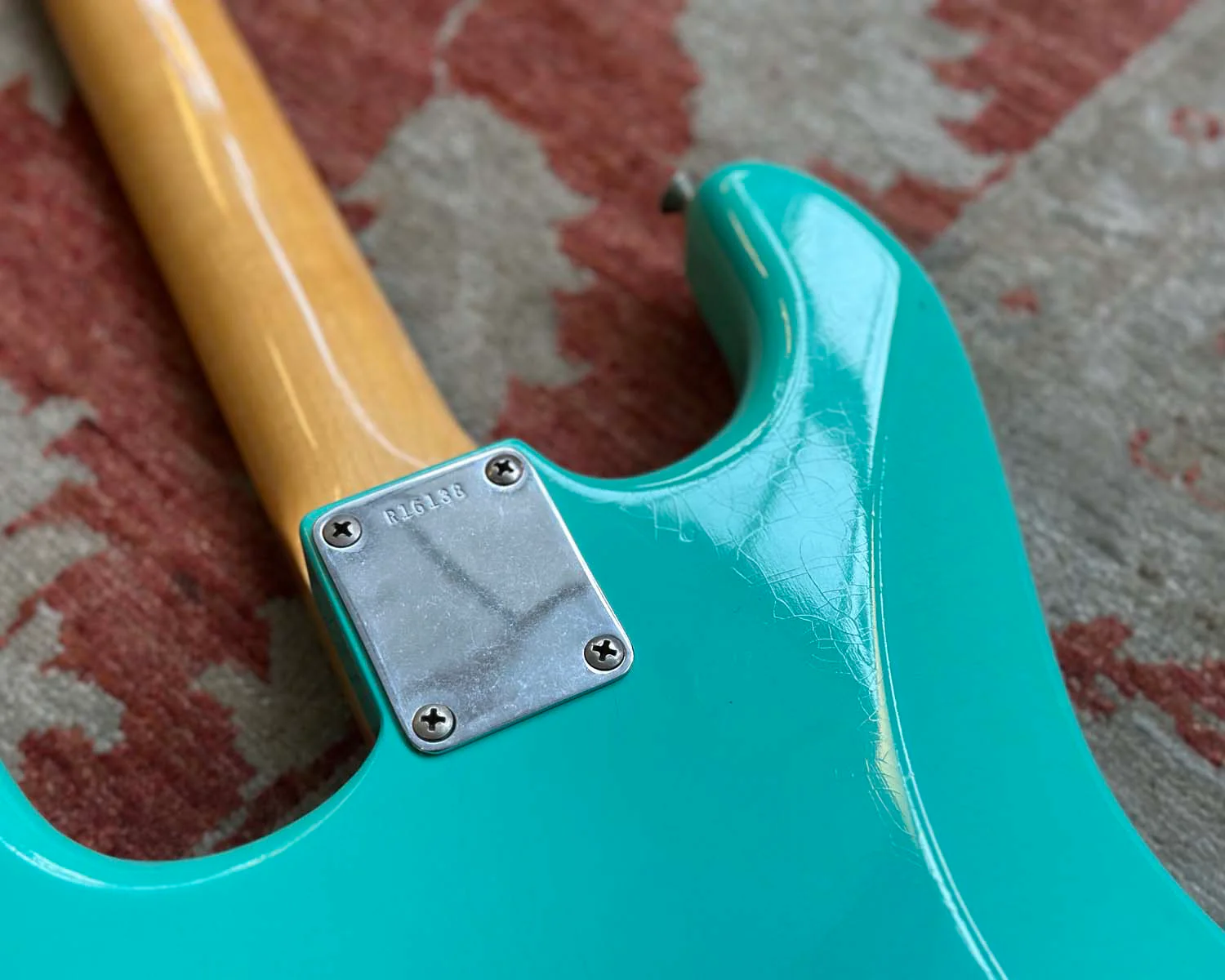 2002 Fender Custom Shop 1960 Stratocaster Relic - Seafoam Green w/OHSC - Image 12