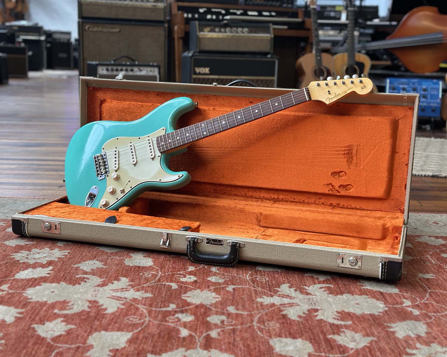 2002 Fender Custom Shop 1960 Stratocaster Relic - Seafoam Green w/OHSC - Image 19