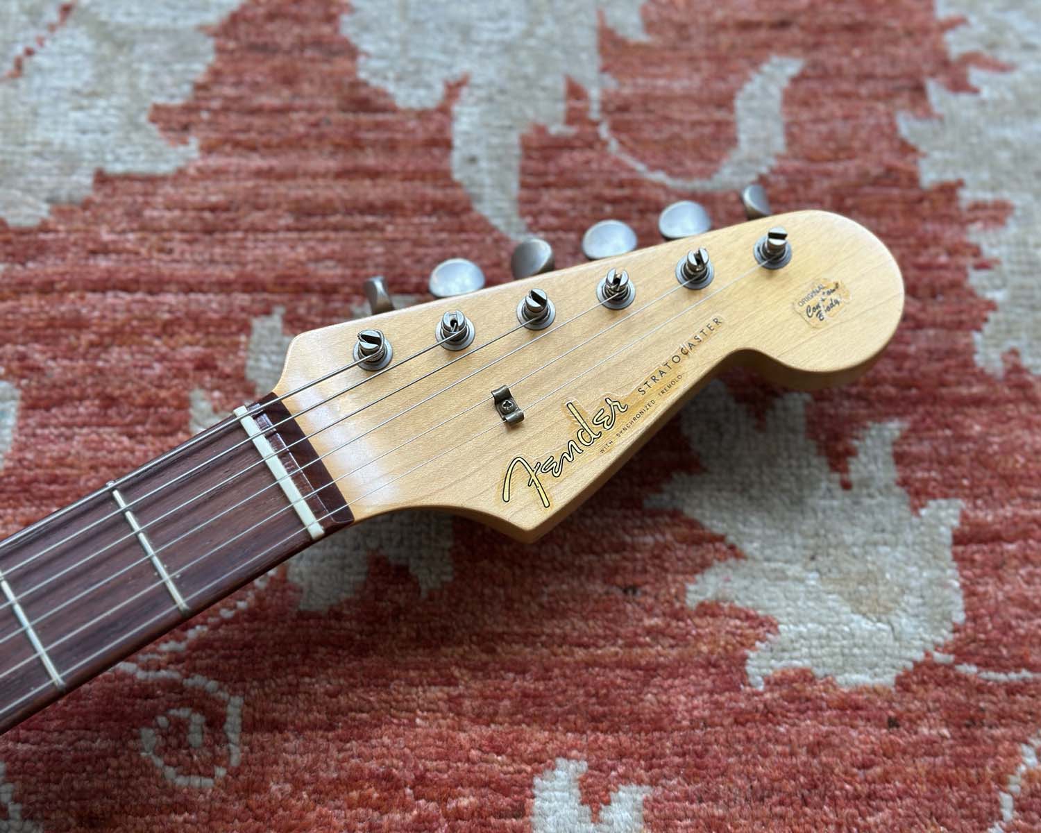 2002 Fender Custom Shop 1960 Stratocaster Relic - Seafoam Green w/OHSC - Image 2