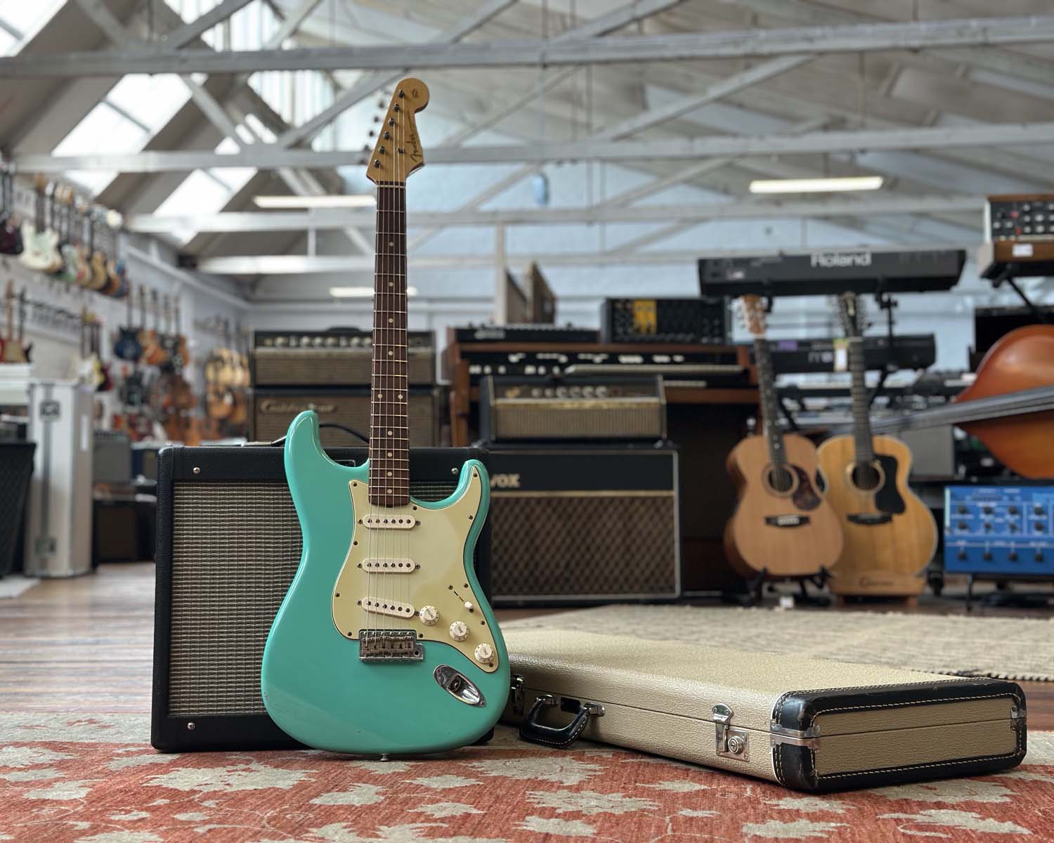 2002 Fender Custom Shop 1960 Stratocaster Relic - Seafoam Green w/OHSC - Image 23