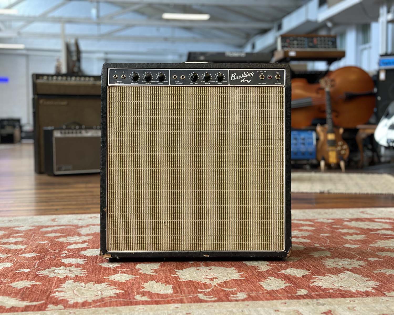 1960s Rex Bass King BA200A 1x12" 20 Watt Valve Combo - Made in Australia