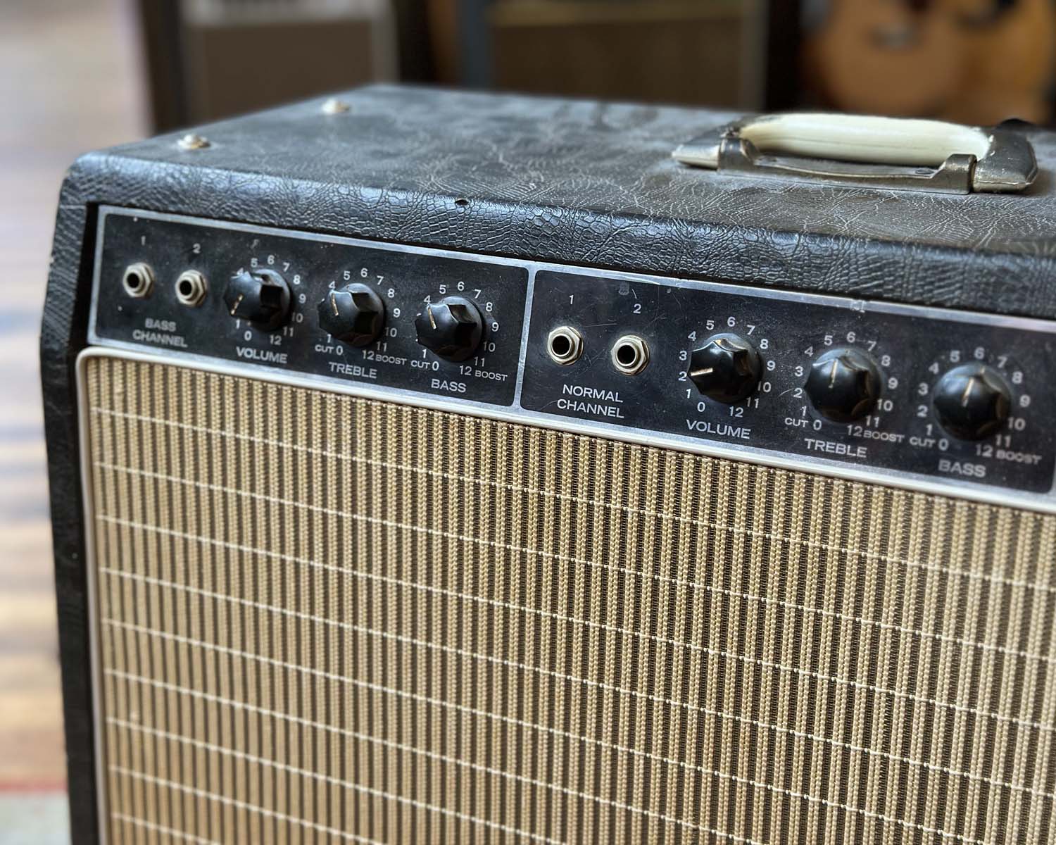 1960s Rex Bass King BA200A 1x12" 20 Watt Valve Combo - Made in Australia - Image 4