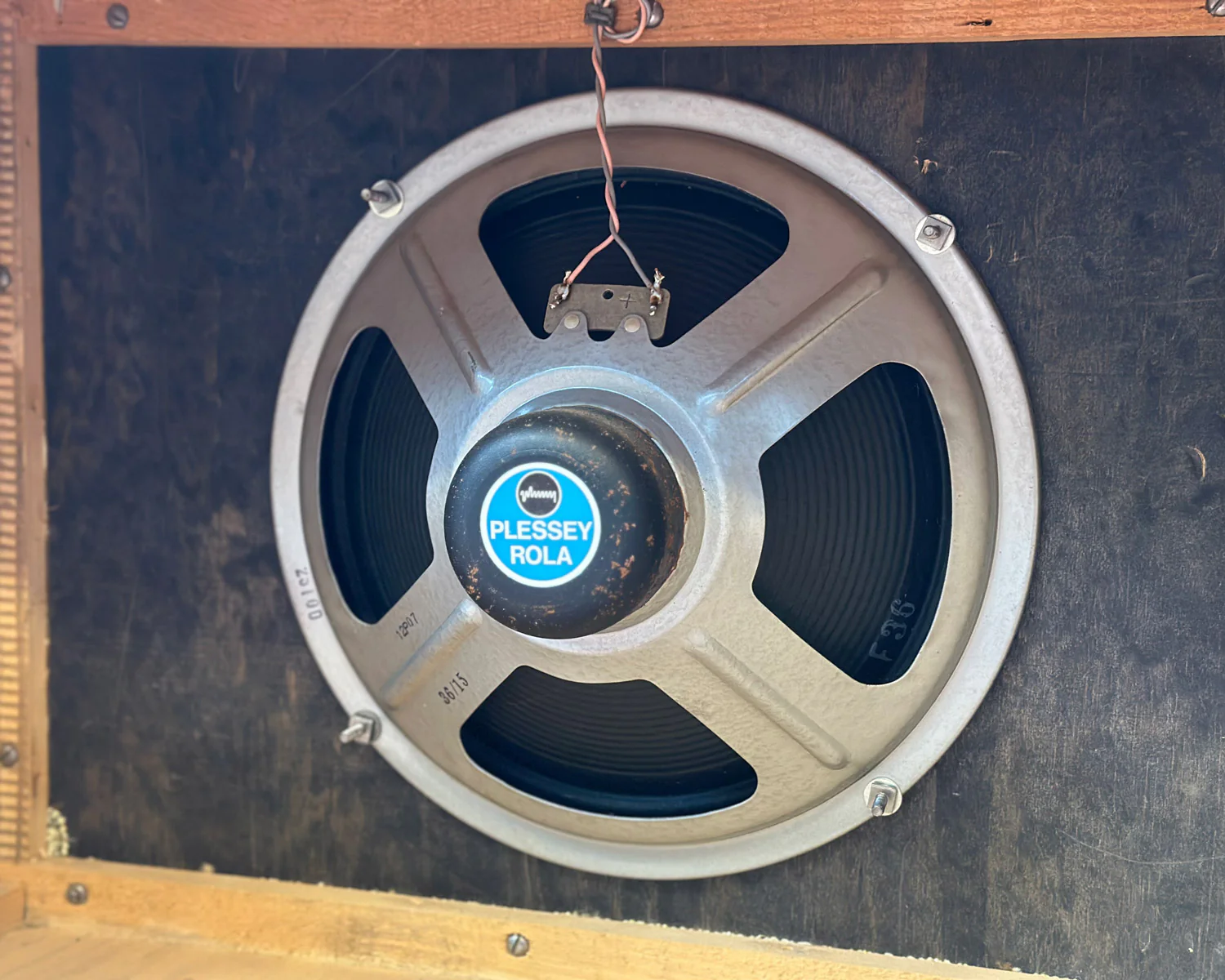 1960s Rex Bass King BA200A 1x12" 20 Watt Valve Combo - Made in Australia - Image 8