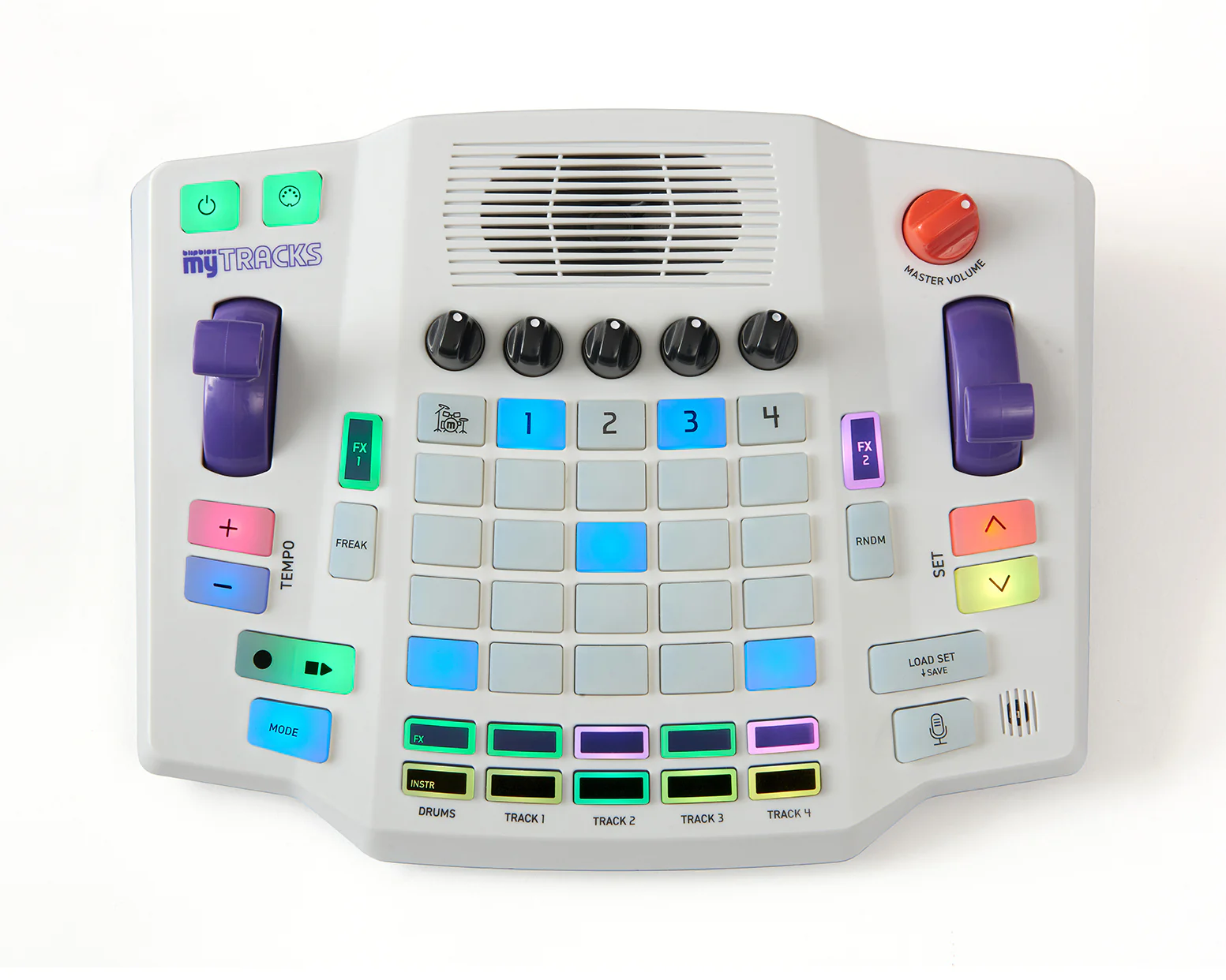 Blipblox MyTracks Groove Station Sampler, Sequencer, and Drum Machine