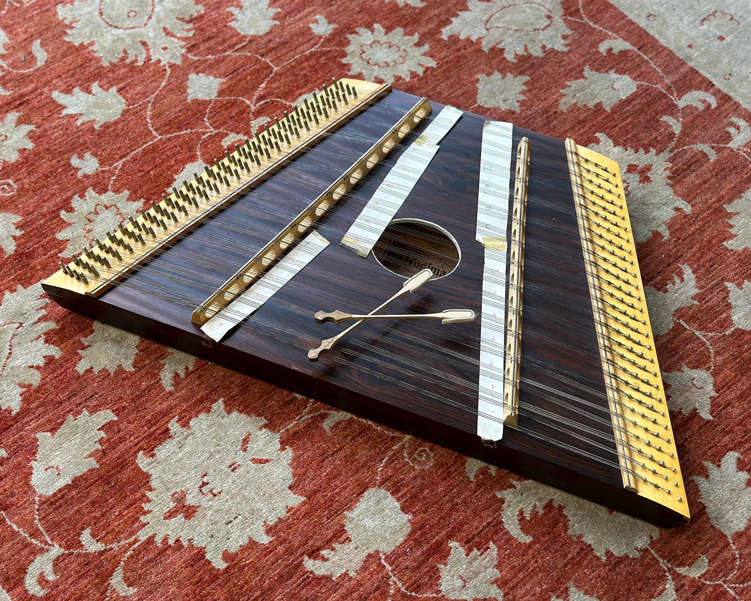 Musima Hackbrett 108-String Hammered Dulcimer/Zither - Image 2