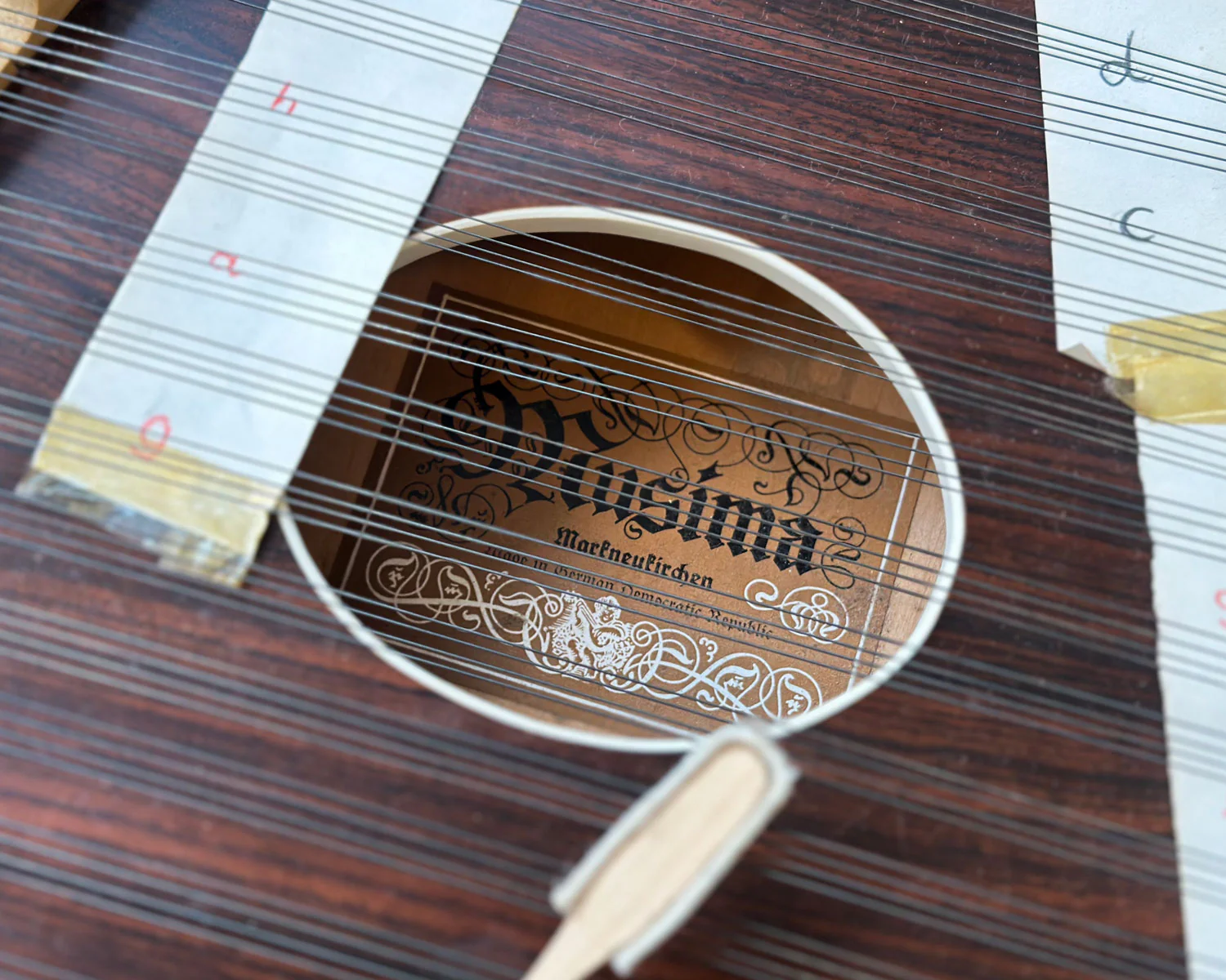Musima Hackbrett 108-String Hammered Dulcimer/Zither - Image 5