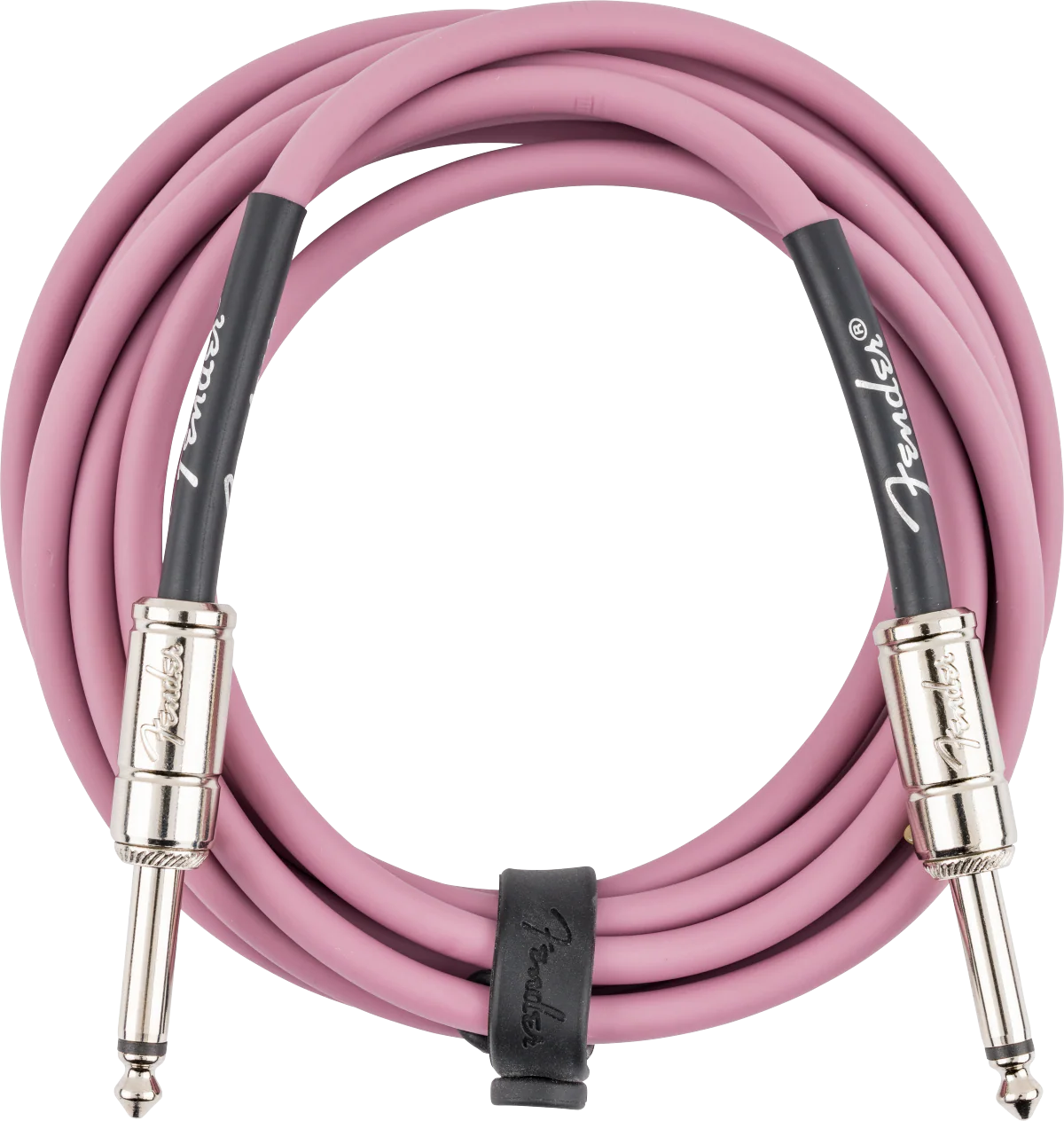 Fender Contour Instrument Cable Burgundy Mist 10' - Image 2
