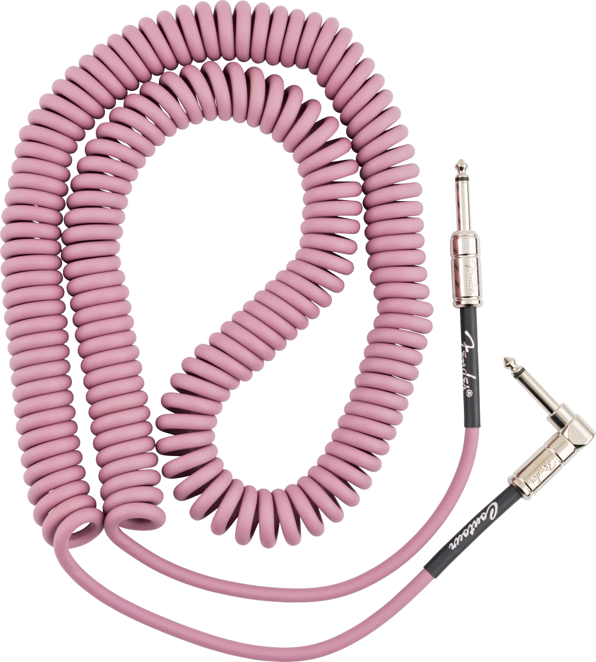 Fender Contour 30' Coiled Cable Burgundy Mist - Image 2