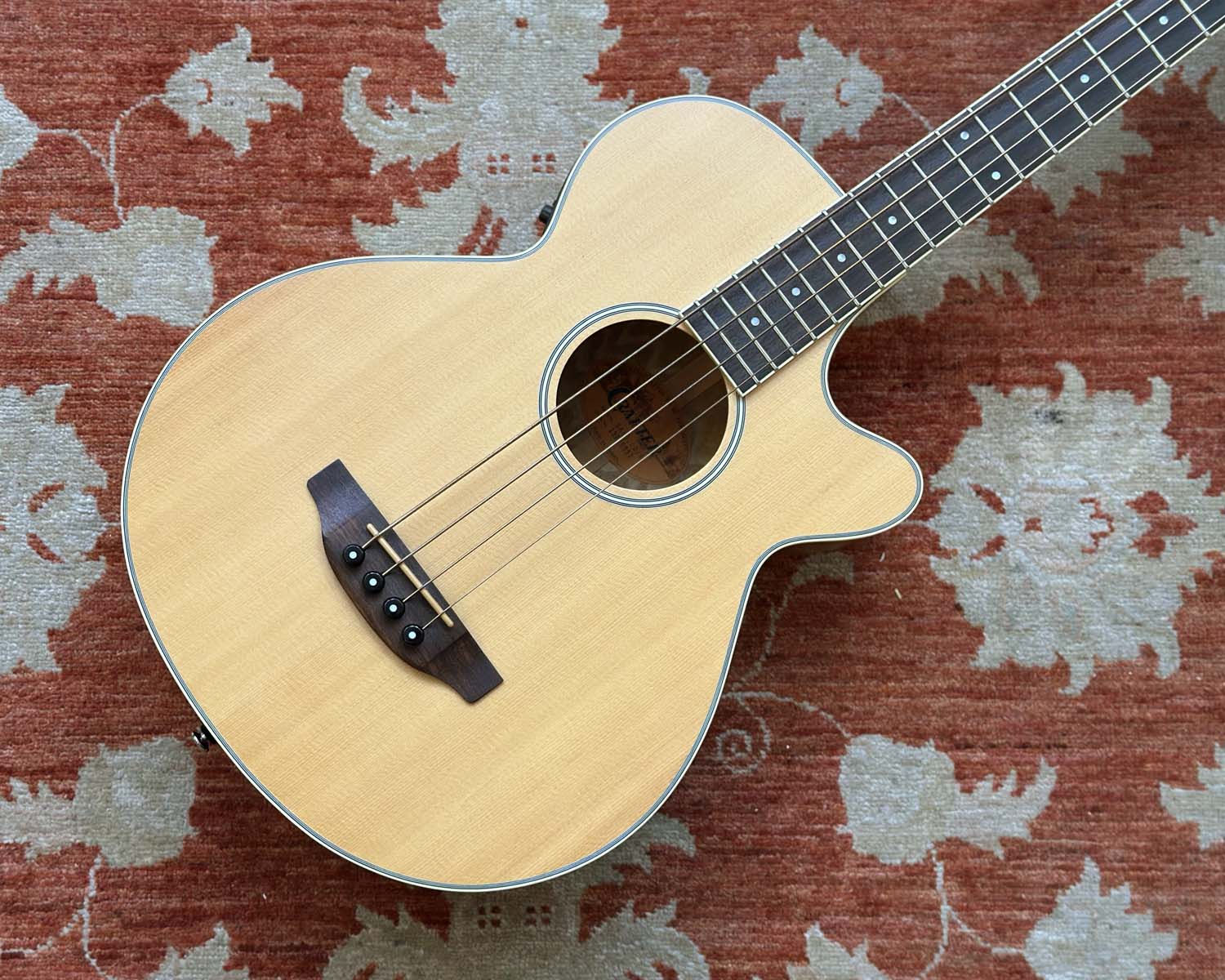 Crafter BA400EQ/N Acoustic Electric Bass Guitar