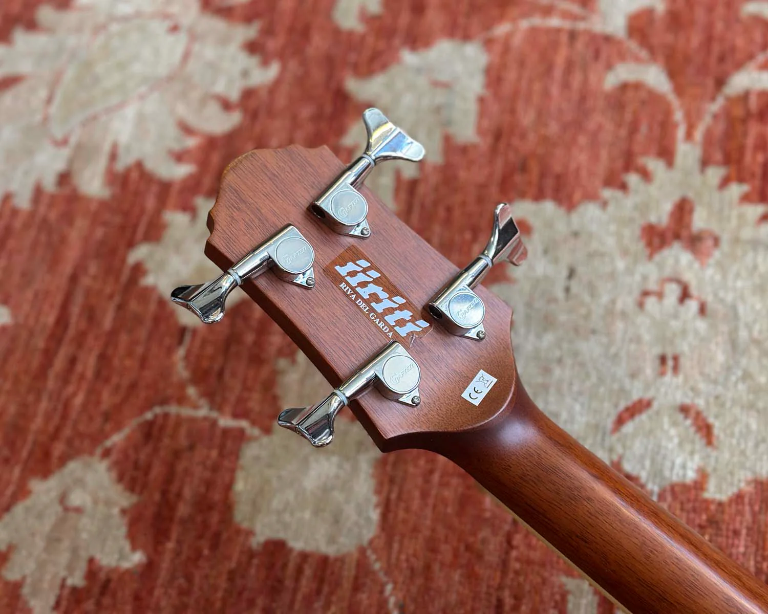 Crafter BA400EQ/N Acoustic Electric Bass Guitar - Image 5