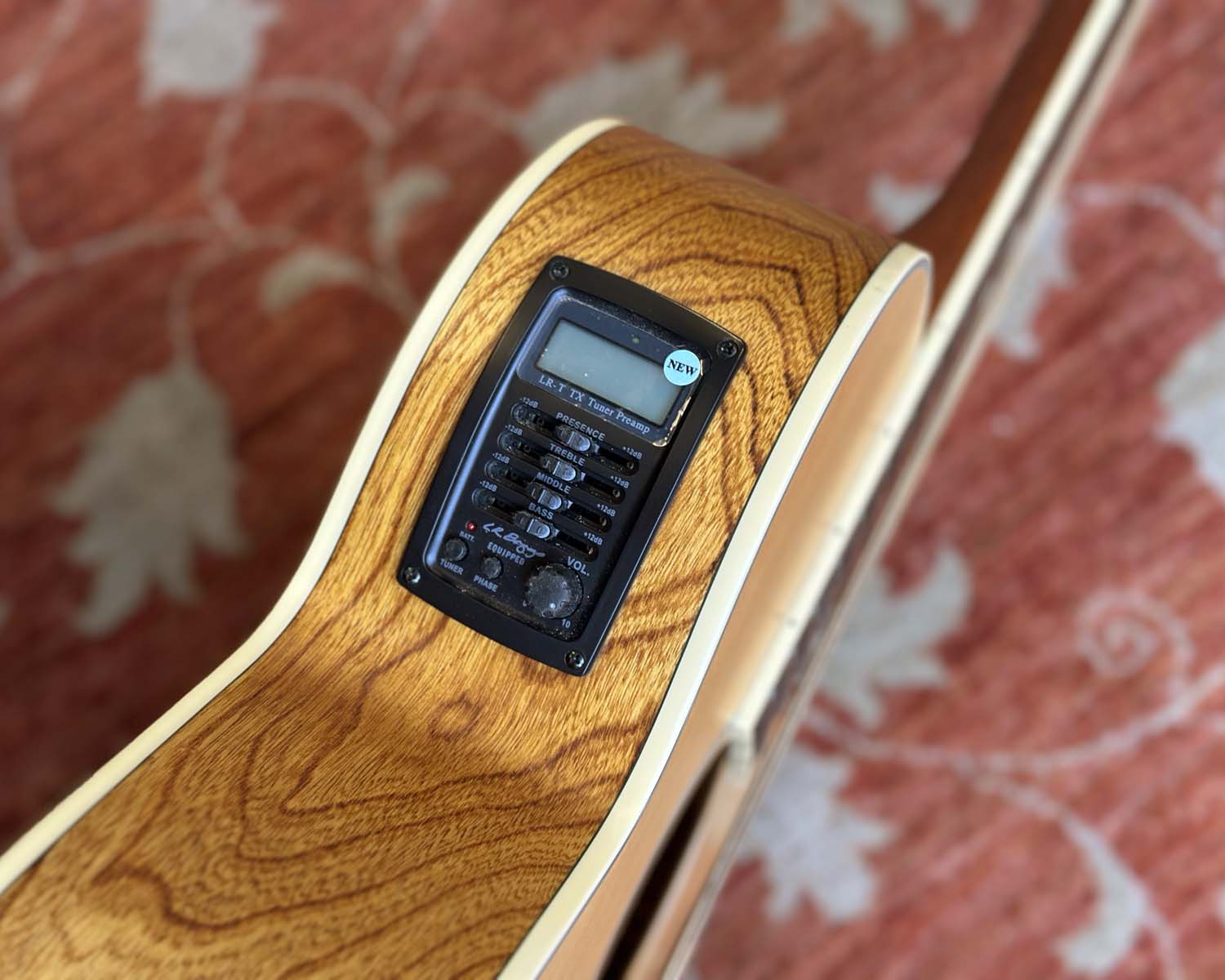 Crafter BA400EQ/N Acoustic Electric Bass Guitar - Image 7
