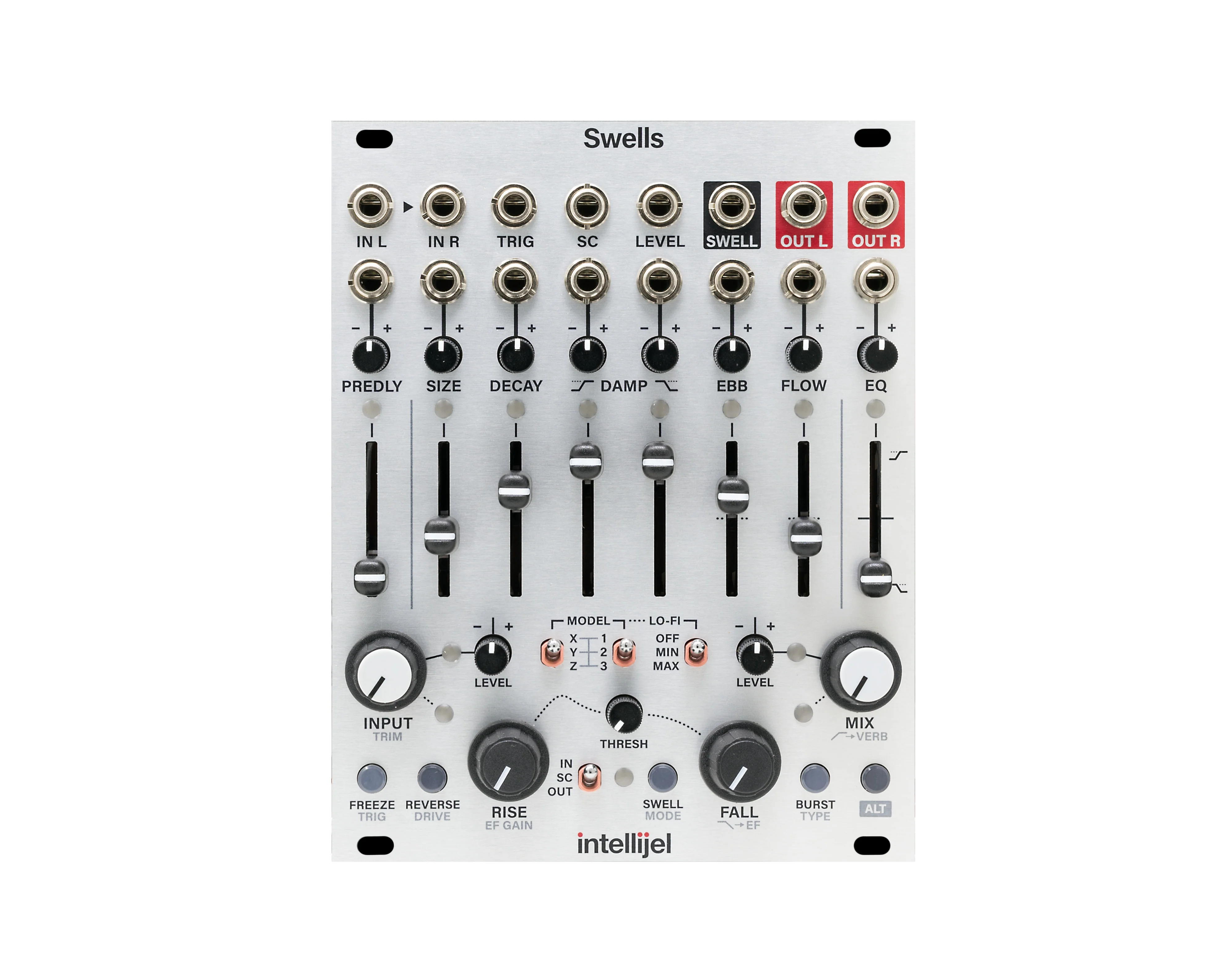 Intellijel Swells Multi-Model Reverb Module