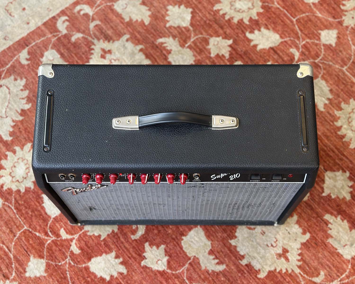Early '90s Fender Super 210 60W 2-Channel Combo - Made in USA - Image 3