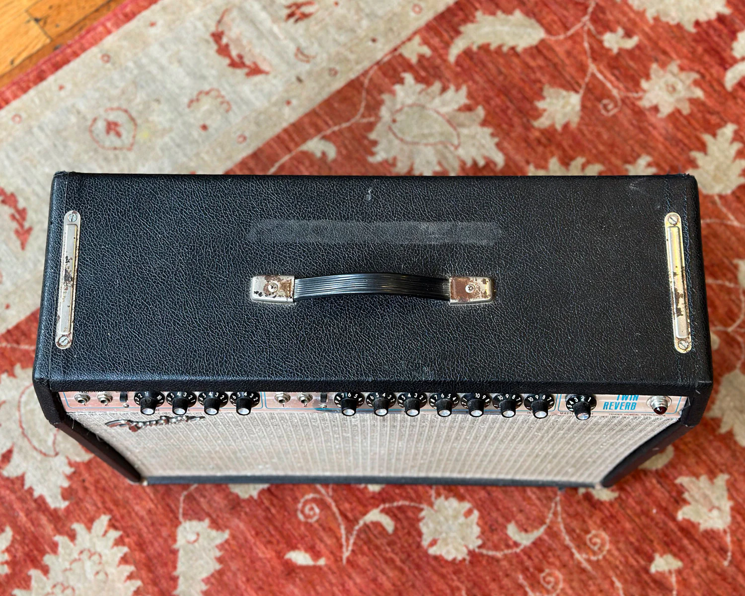 1975 Fender Twin Reverb Valve Amplifier - Image 5