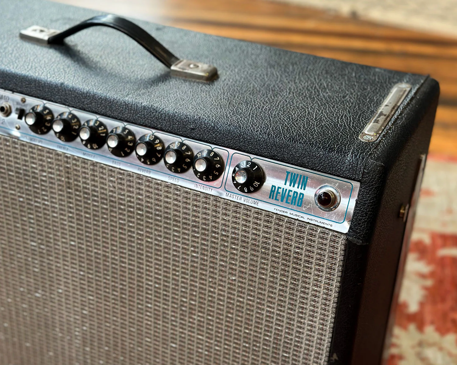 1975 Fender Twin Reverb Valve Amplifier - Image 6