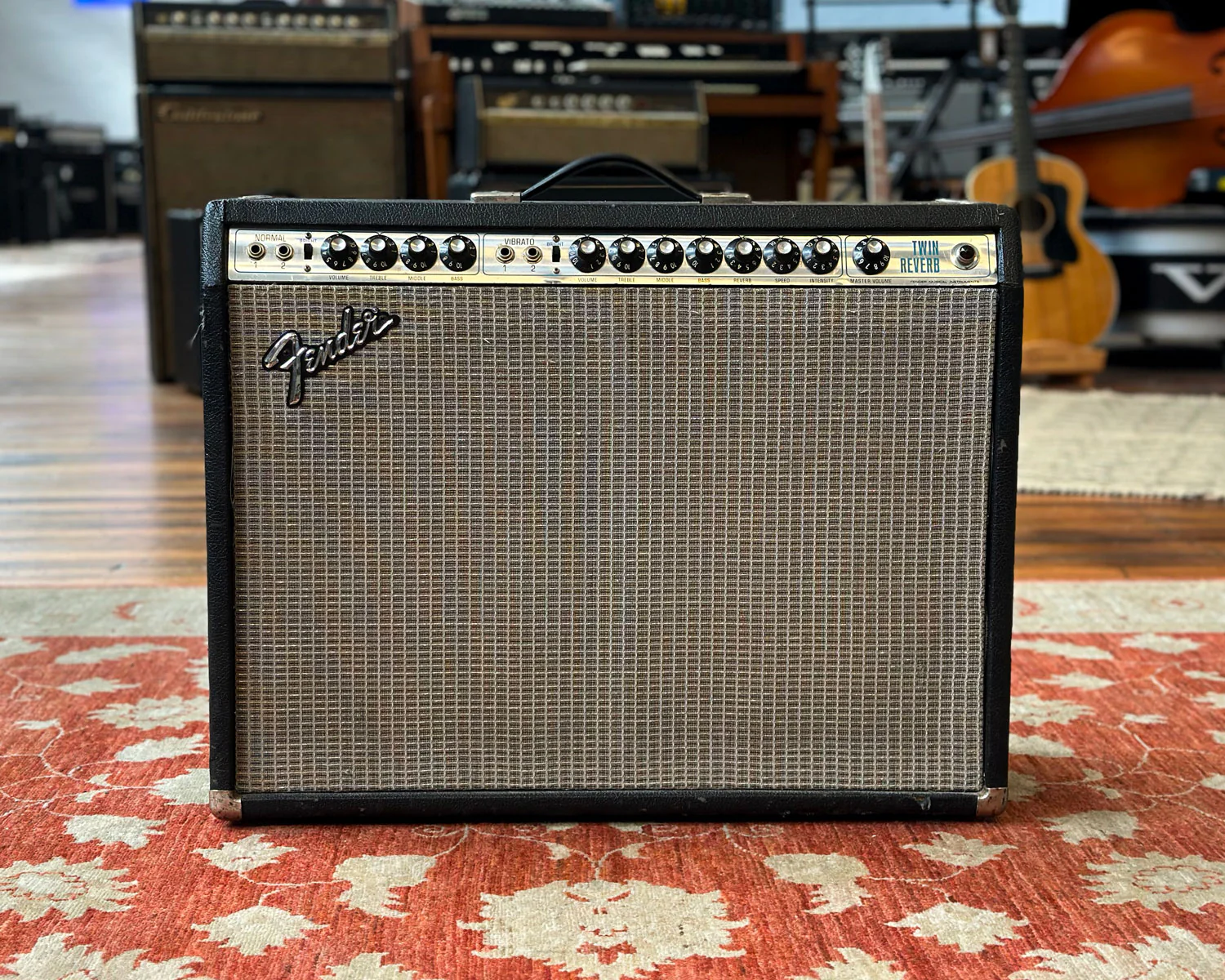 1975 Fender Twin Reverb Valve Amplifier - Image 8