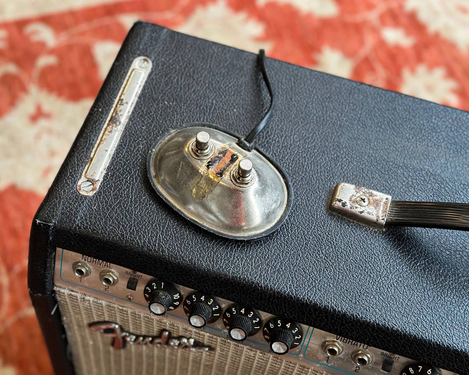 1975 Fender Twin Reverb Valve Amplifier - Image 9