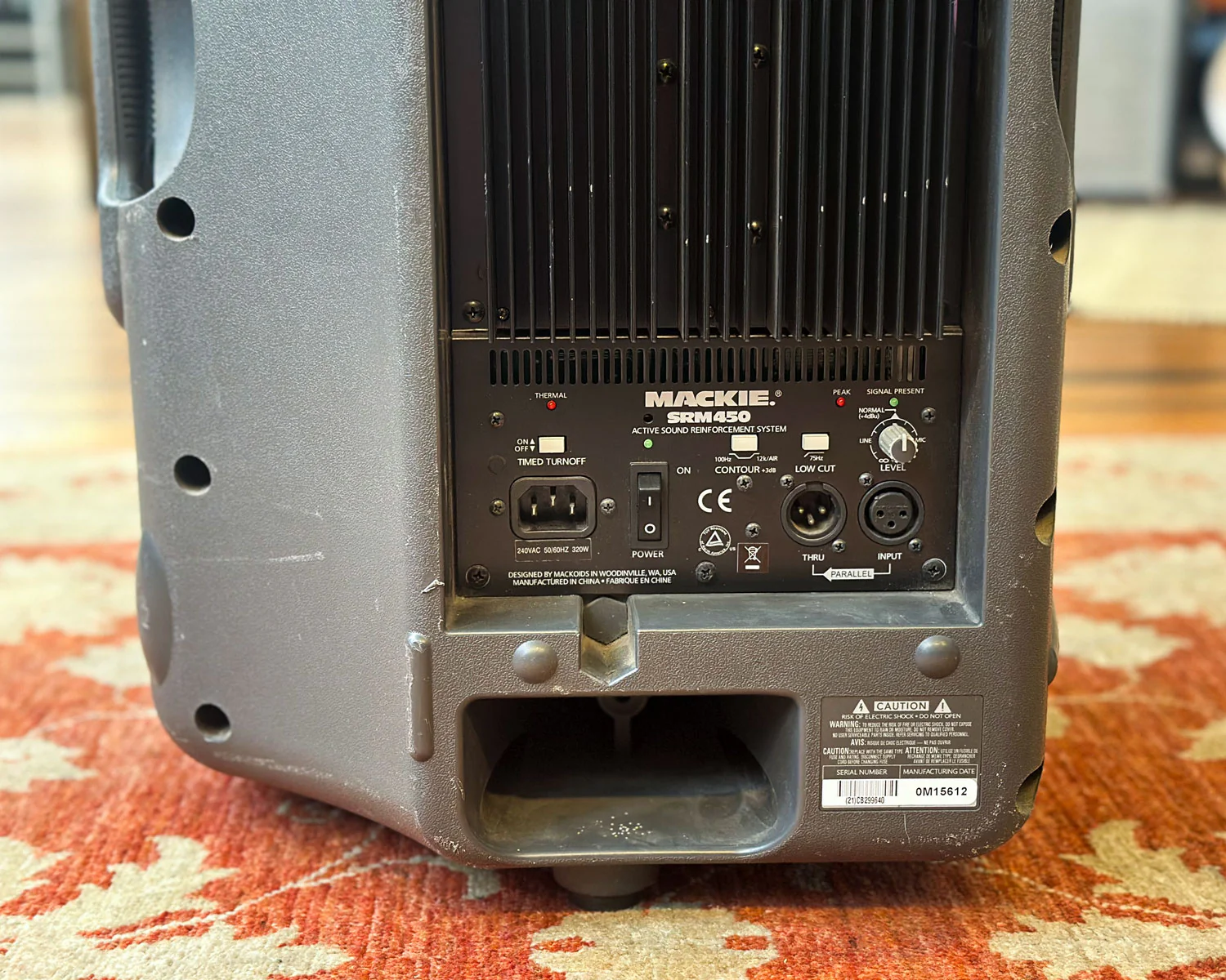Mackie SRM450 v1 400 Watt Powered Speaker - Image 6