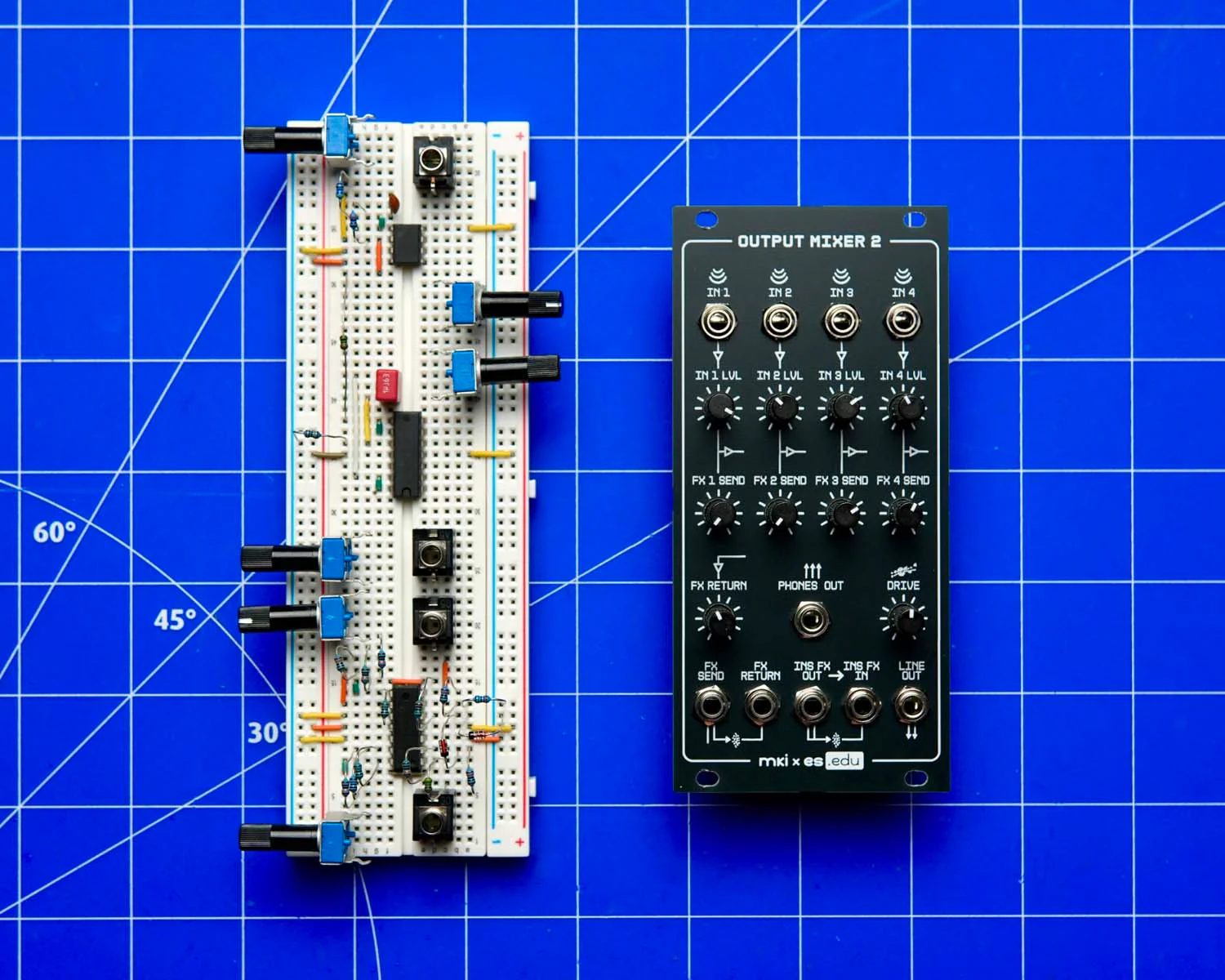 Erica Synths EDU DIY Output Mixer 2 - Image 2