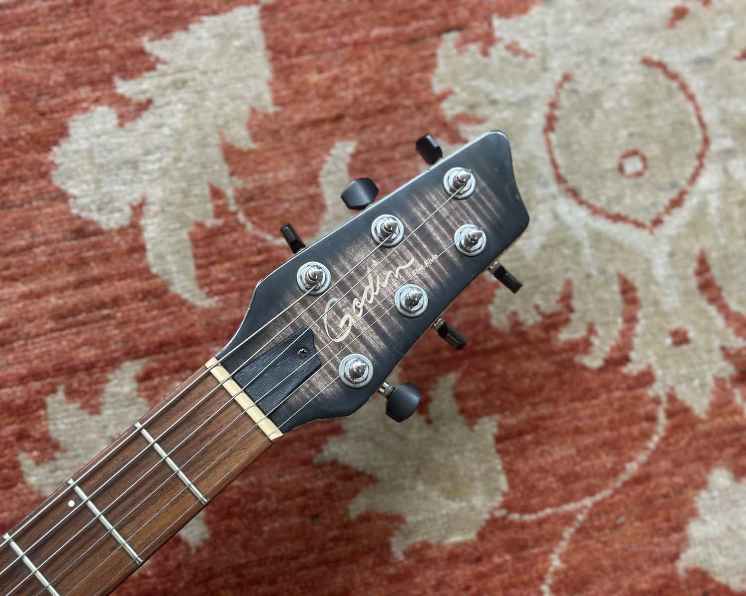 Godin Flat 5 Standard Semi-Hollowbody Electric - Image 2