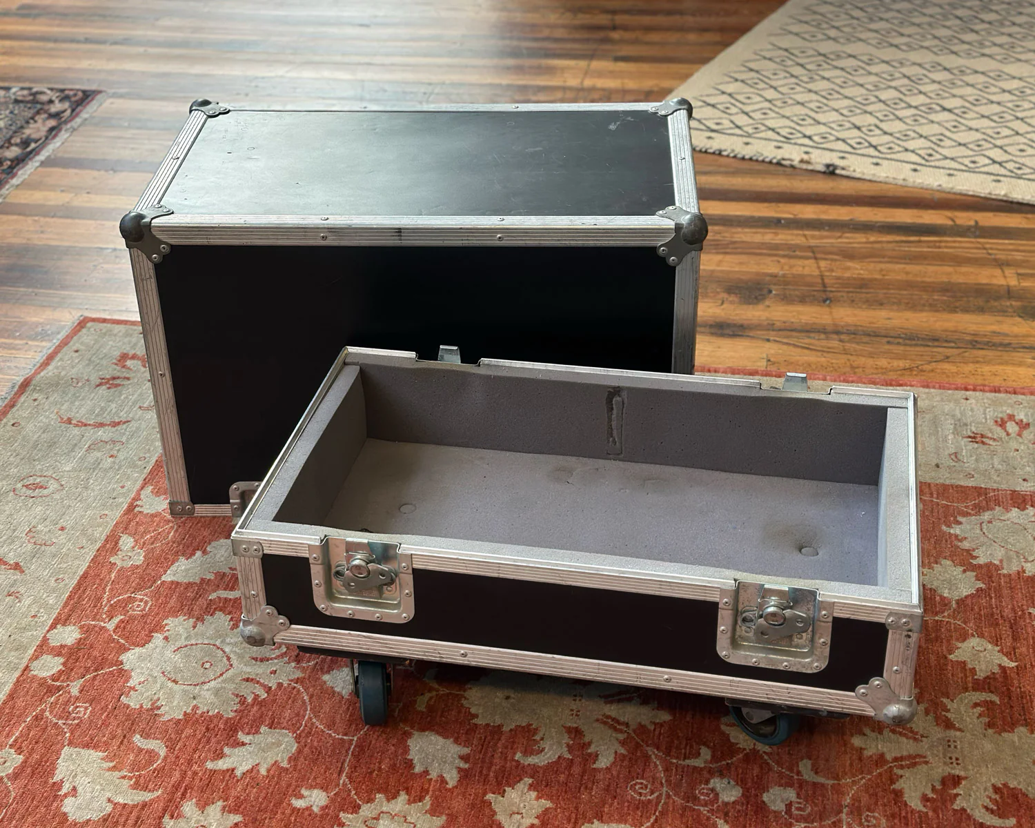Cadillac Road Cases Twin Combo Road Case