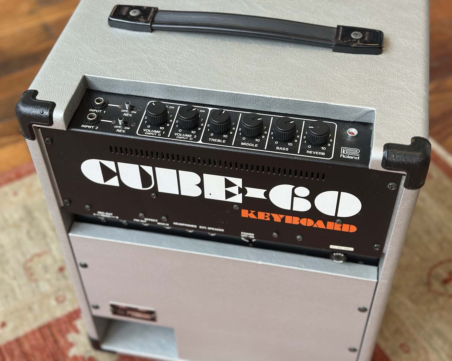 1980s Roland Cube-60 Keyboard Amplifier - Image 4