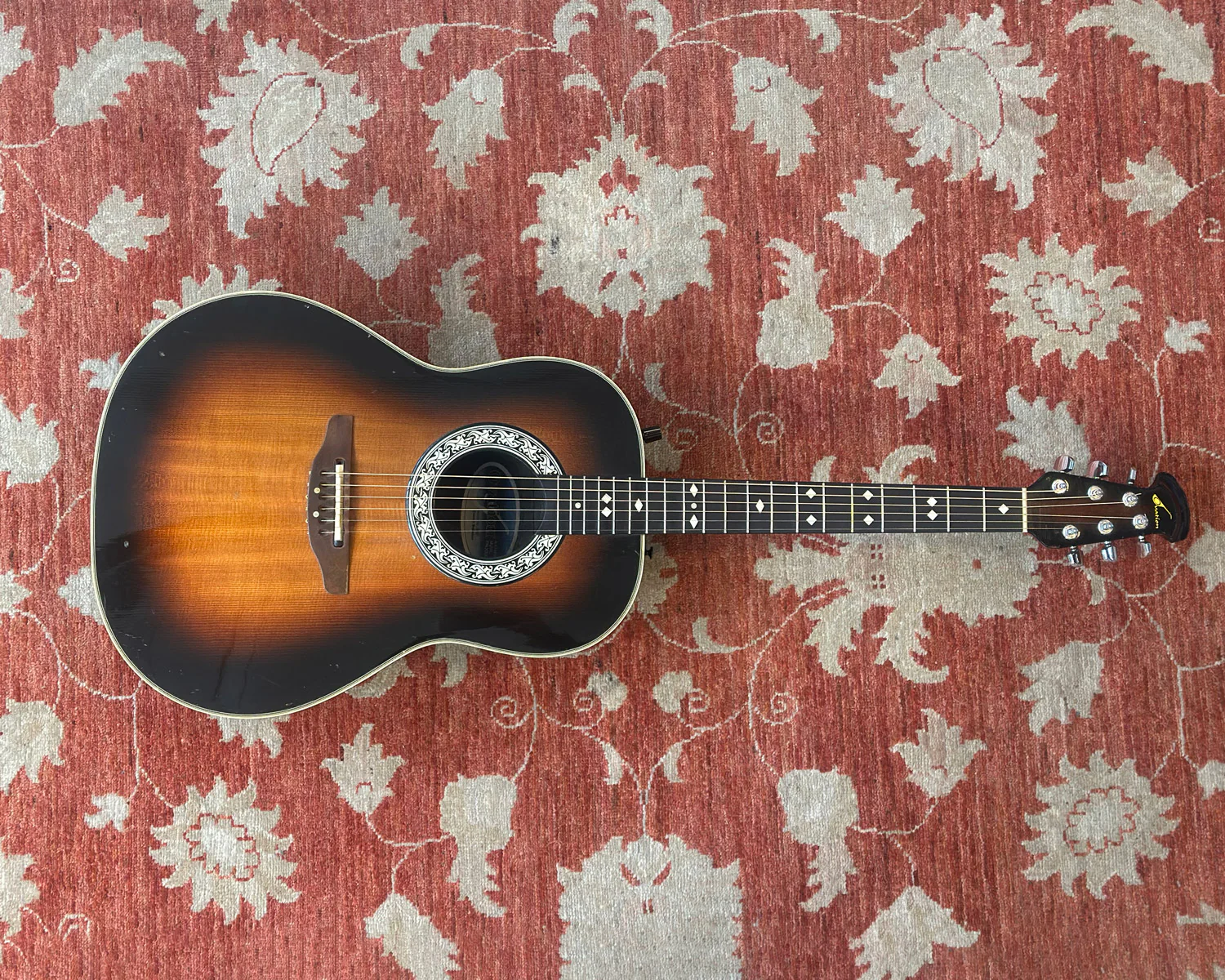 Ovation 1612 Custom Balladeer w/ OHSC - Image 3