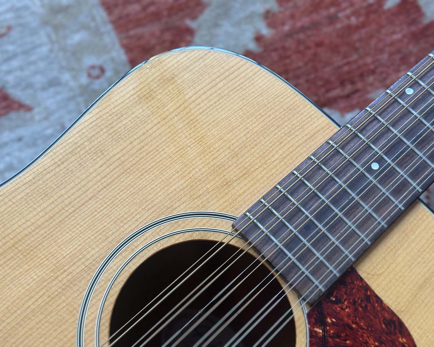 1995 Guild D25-12 Twelve-String Acoustic - Image 9