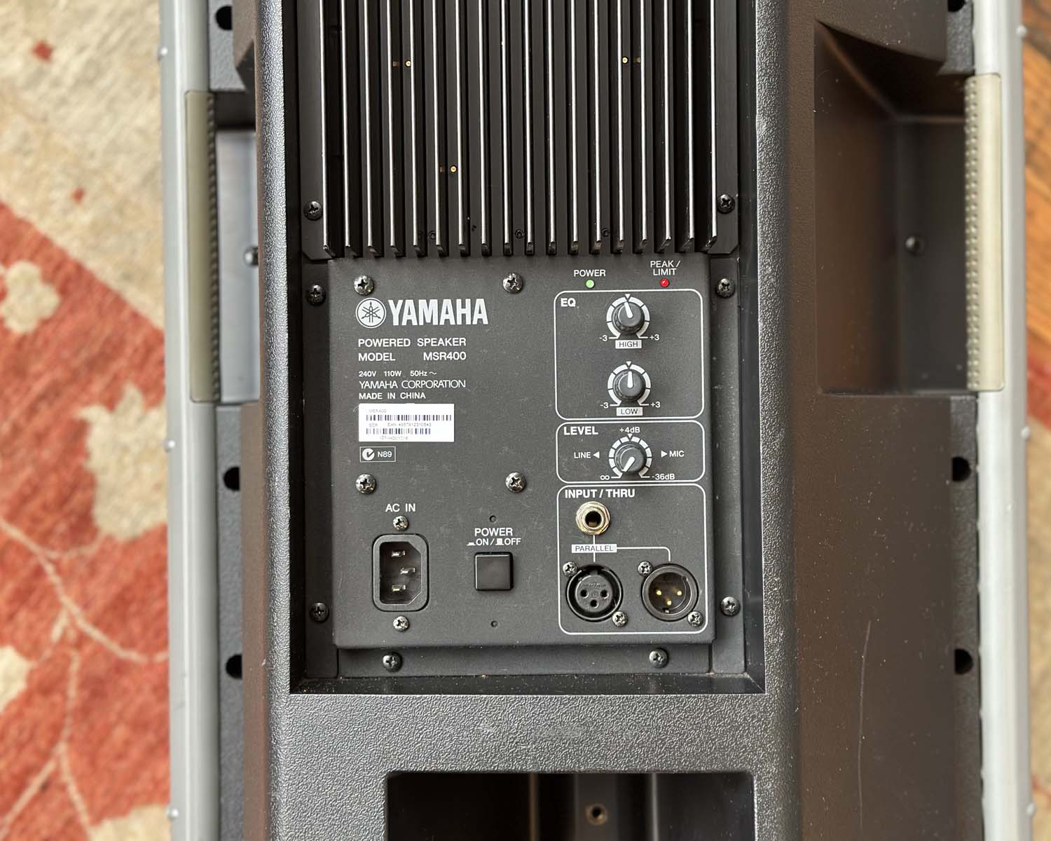 YAMAHA MSR400 12" Powered Speaker - Image 5