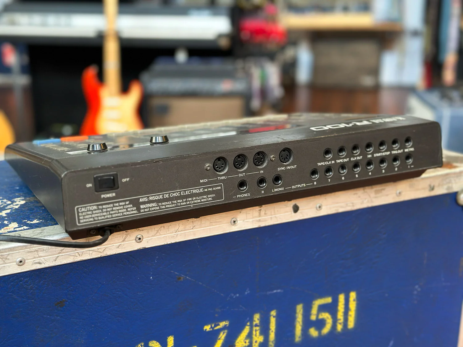 Kawai R-100 Drum Machine with Switcher w/MIDI & Dyn Sync and Switchable Banks Mod - Image 5