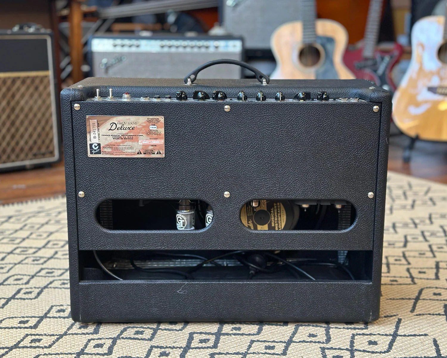 Fender Hot Rod Deluxe II 40 Watt 1x12" Valve Combo Amplifier - Fully Serviced - Image 2