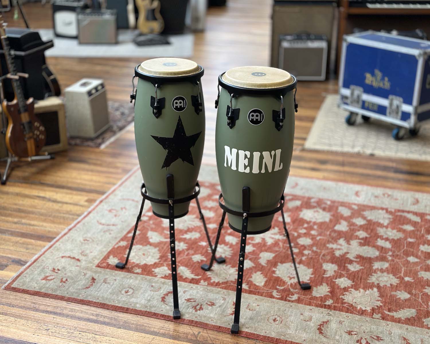 Meinl Headliner Series Conga Set w/ Stands (11" + 12")