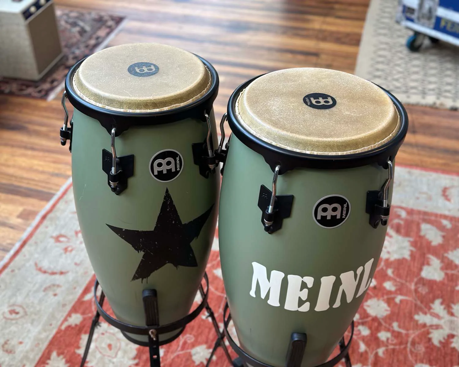 Meinl Headliner Series Conga Set w/ Stands (11" + 12") - Image 2