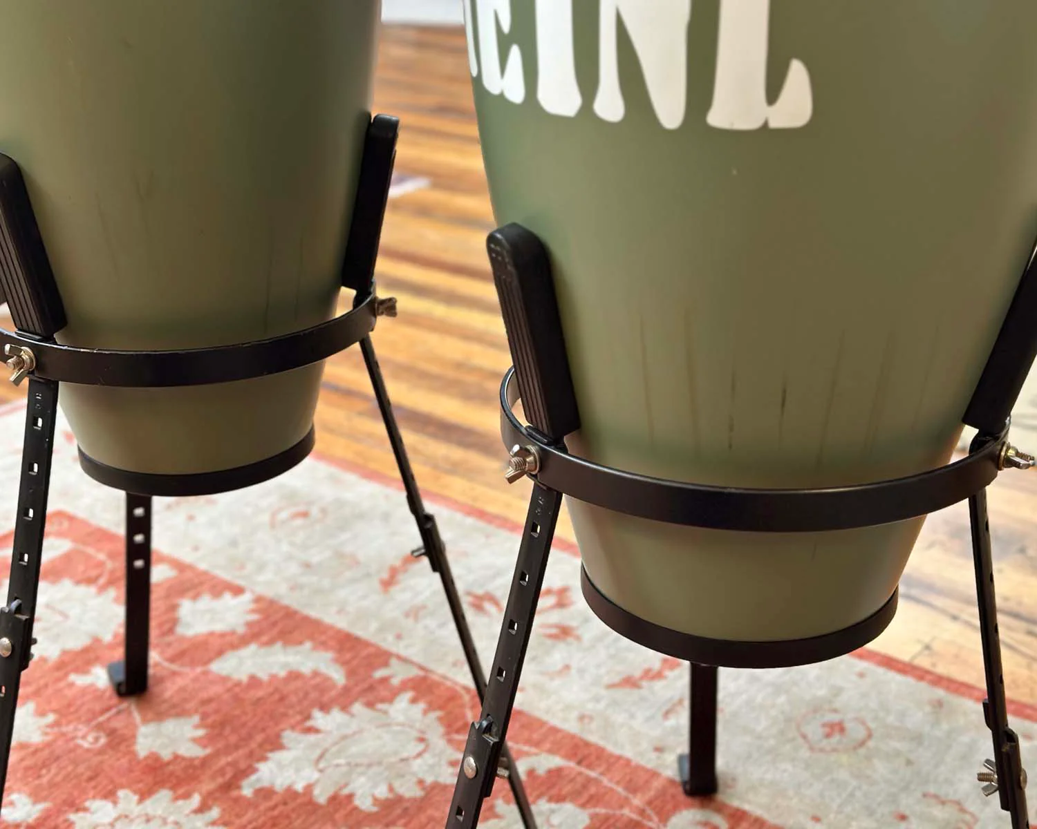 Meinl Headliner Series Conga Set w/ Stands (11" + 12") - Image 3