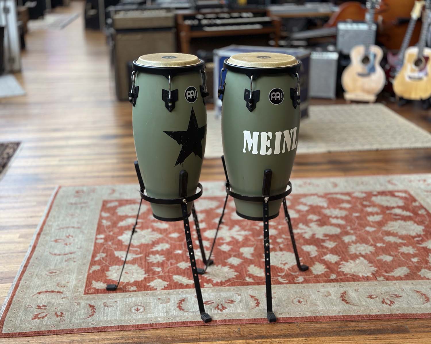 Meinl Headliner Series Conga Set w/ Stands (11" + 12") - Image 7
