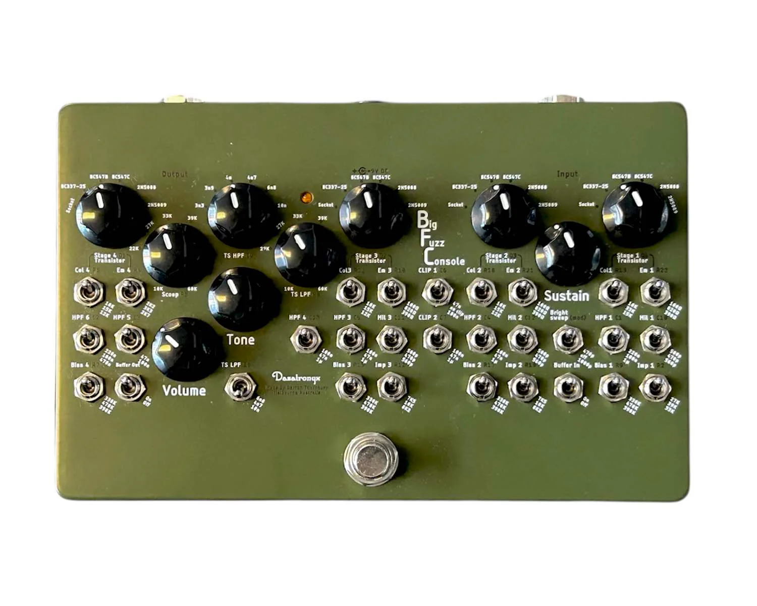 Dazatronyx Big Fuzz Console Pedal