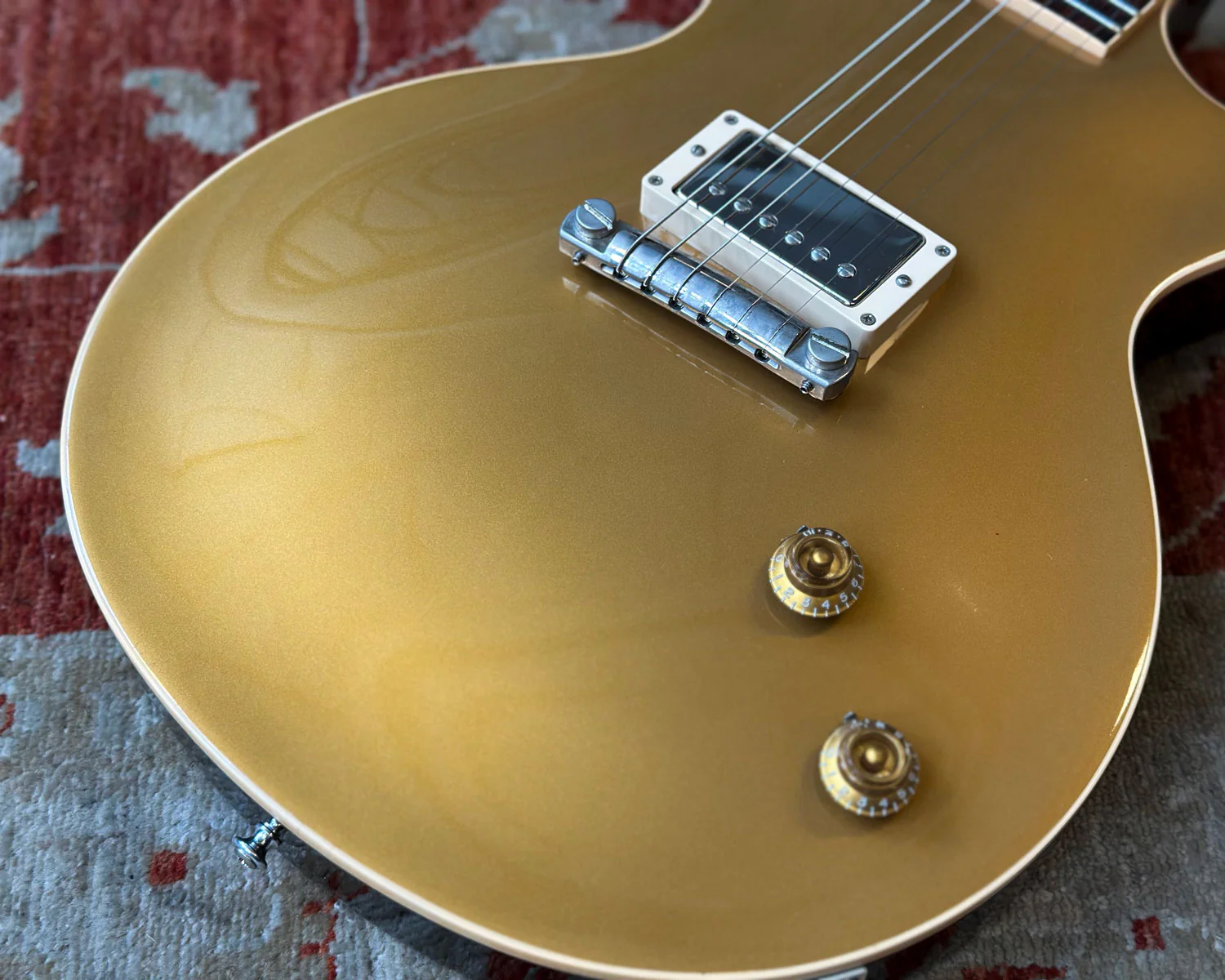Gibson Custom Shop Les Paul R7 - Single Pickup - Gold Top - Image 10