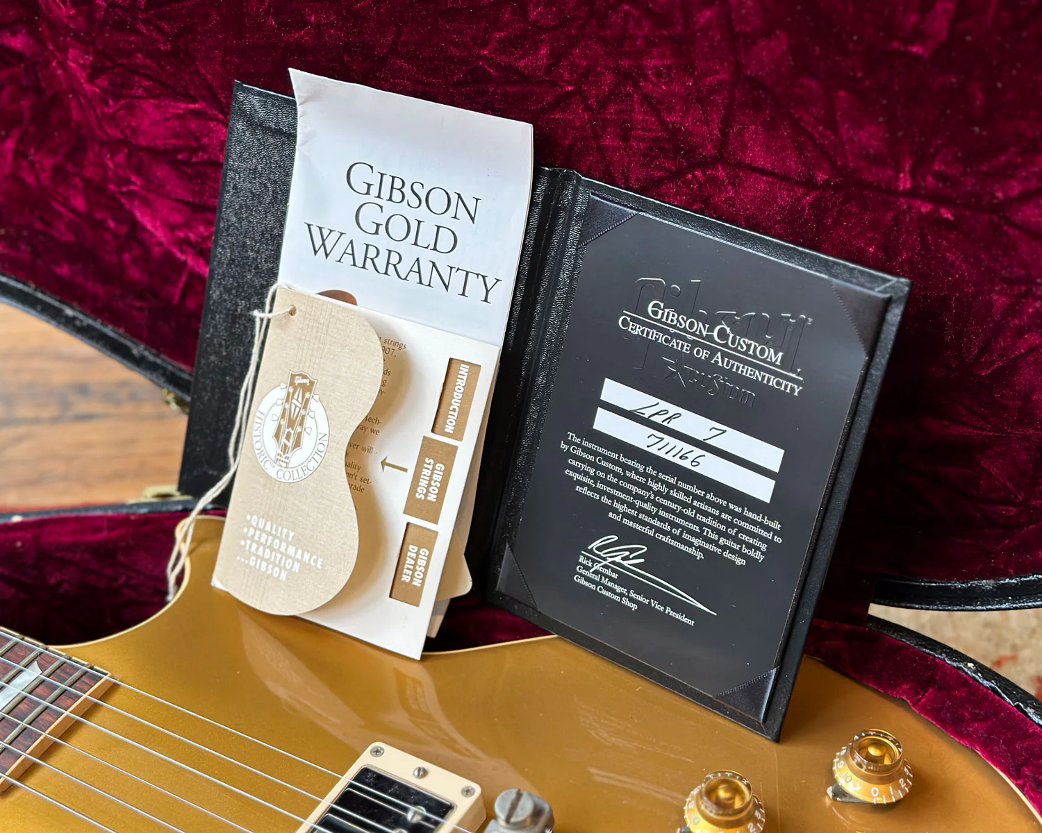 Gibson Custom Shop Les Paul R7 - Single Pickup - Gold Top - Image 25