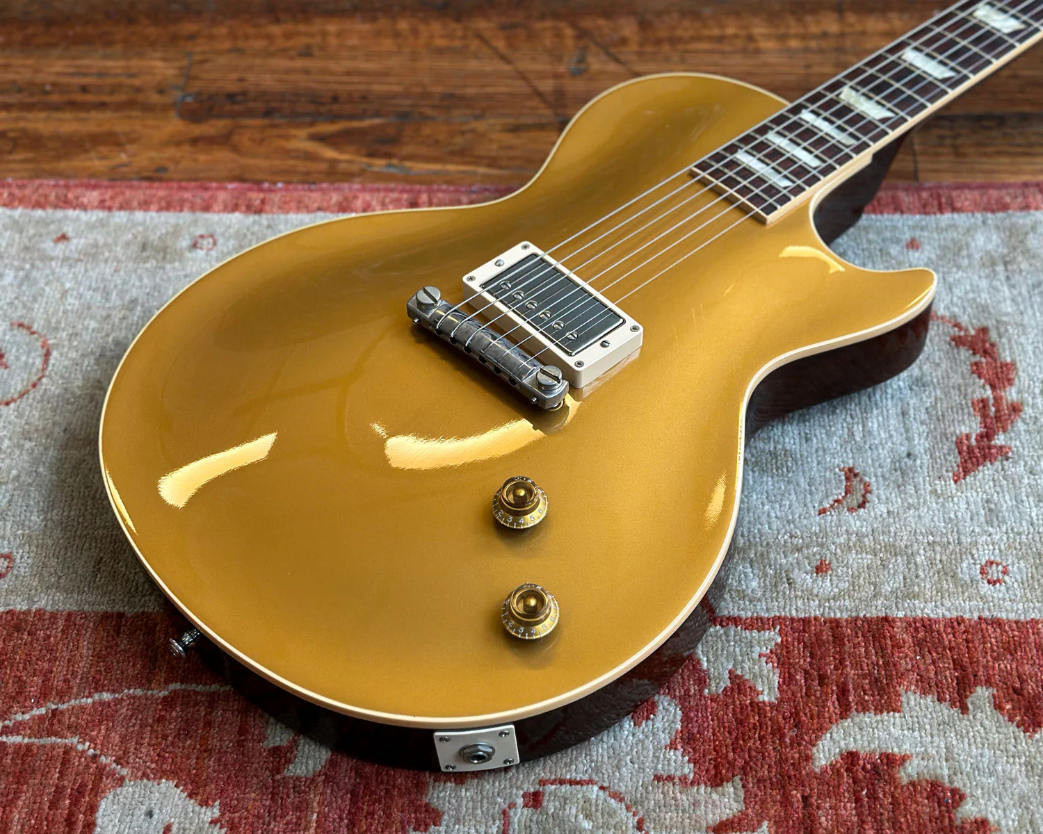 Gibson Custom Shop Les Paul R7 - Single Pickup - Gold Top - Image 9